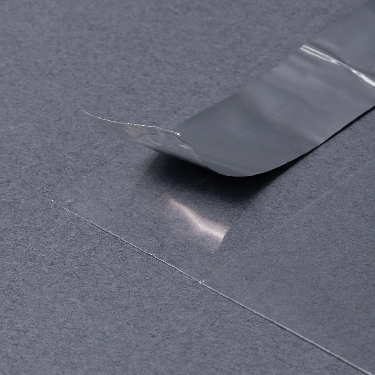 D-55 ブレッド透明無地バックテープ付 (140×150+35) 1000