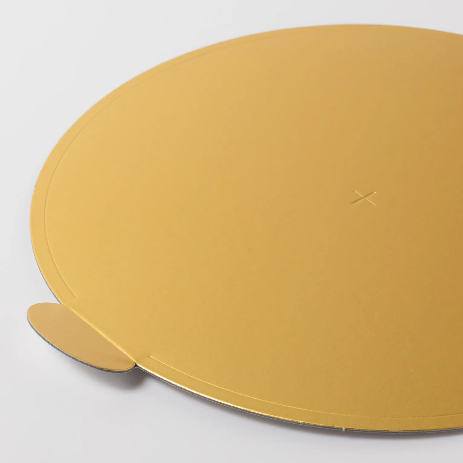 P) 丸型金台紙 ロック無 6号