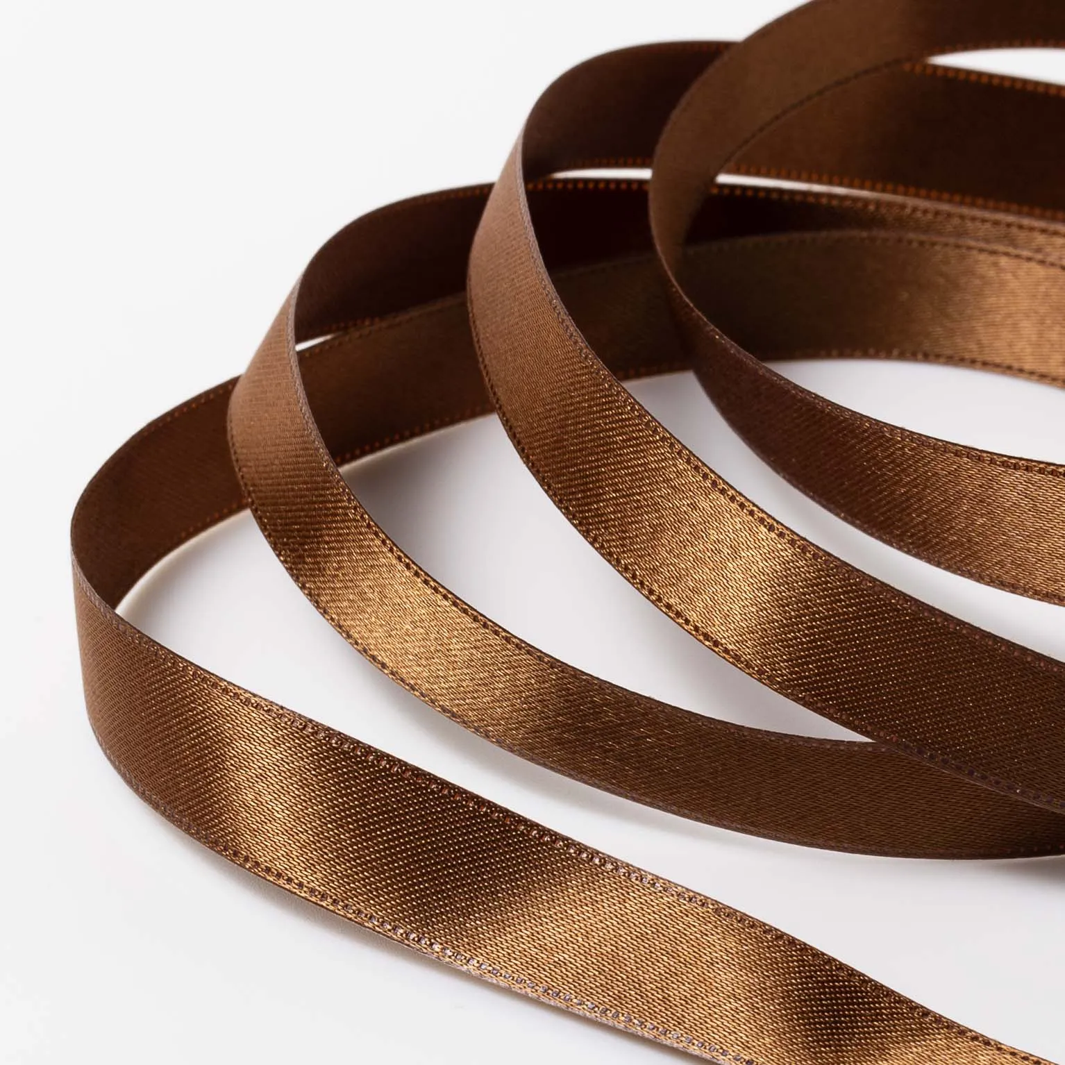 DSサテン(12mm) ブラウン #20 1