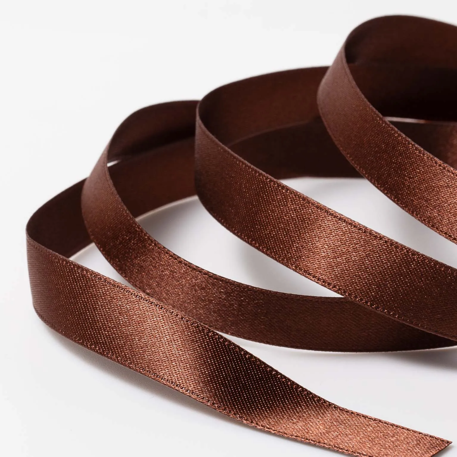 DSサテン(12mm) マロン#14 1