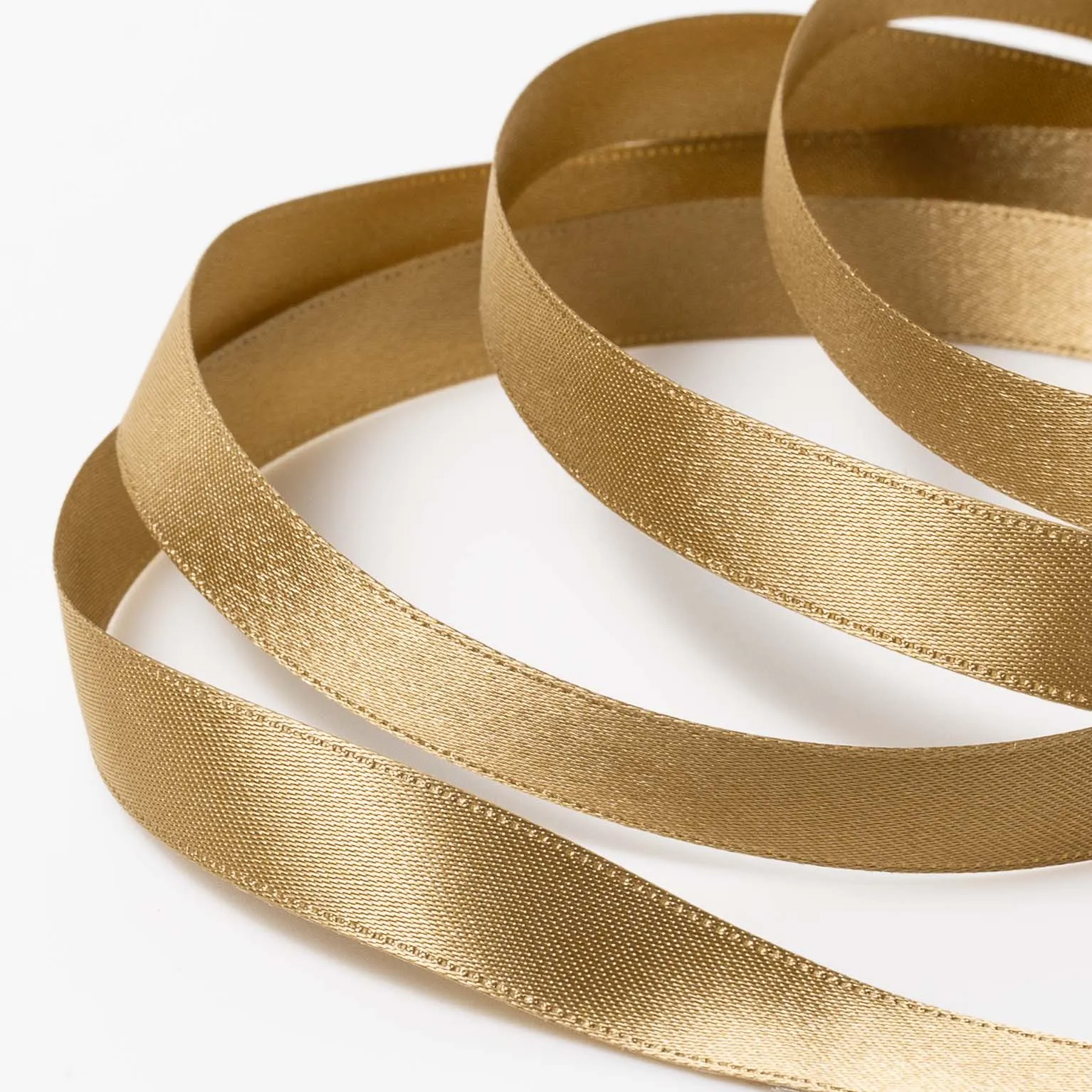 DSサテン(12mm) ゴールド#19 1