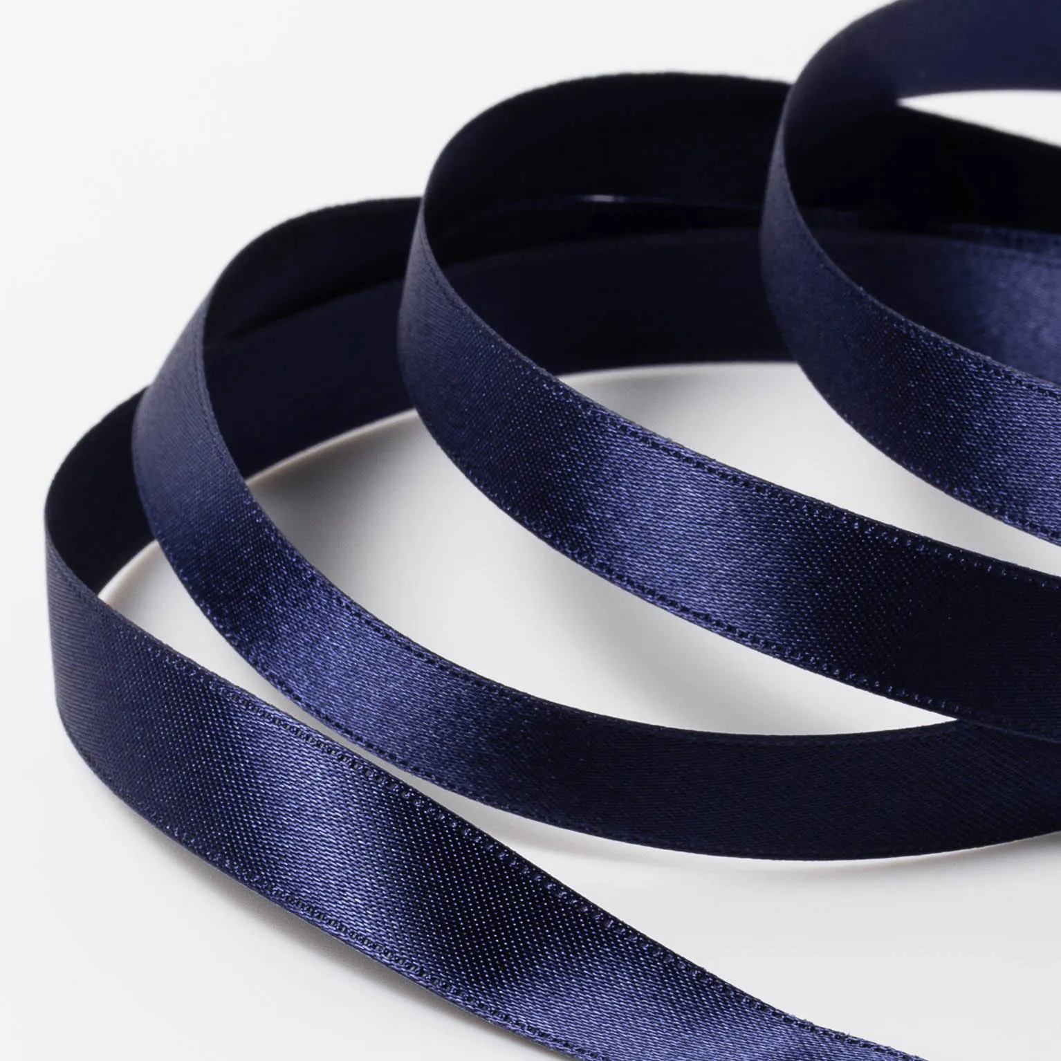 DSサテン(12mm) ネイビー #40 1