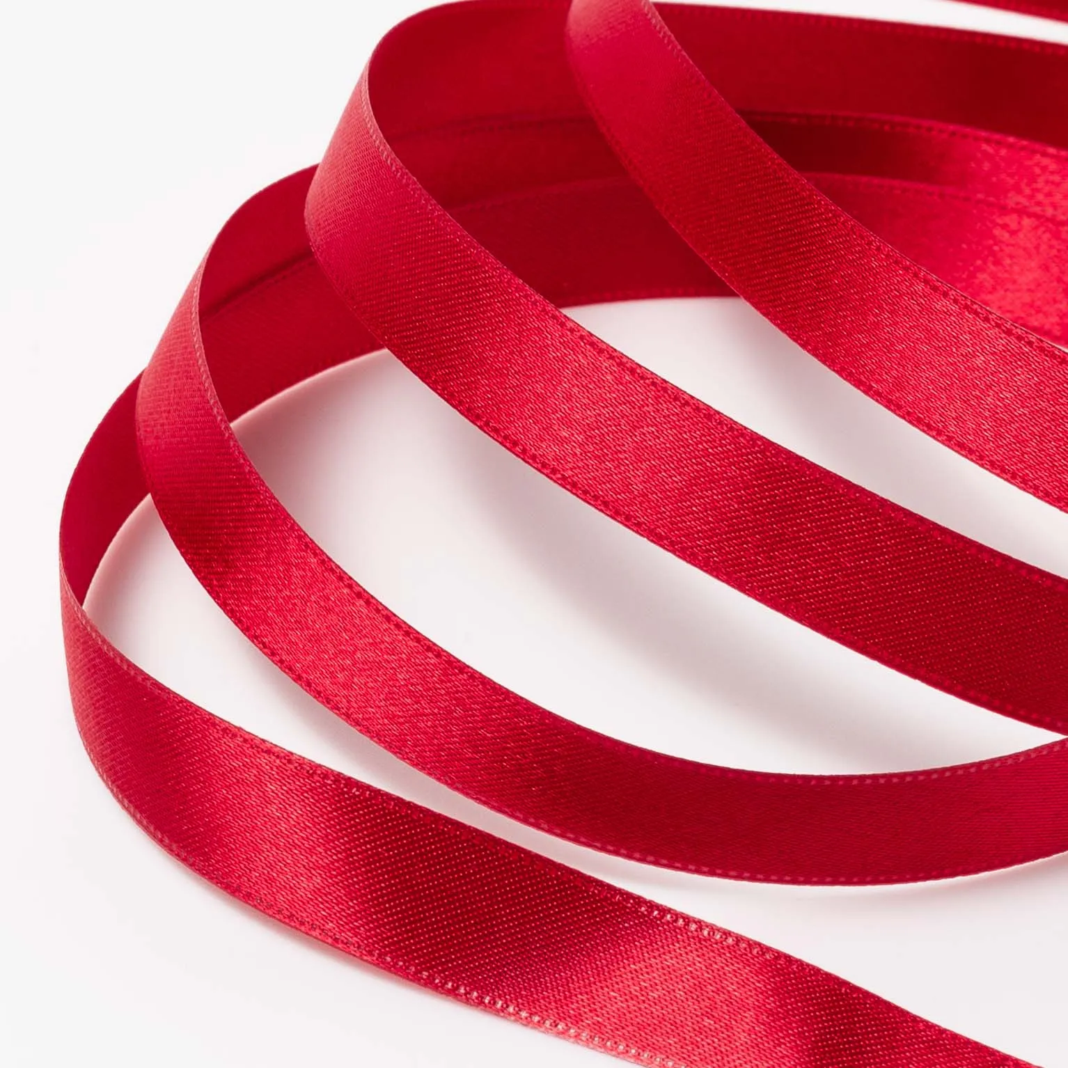 DSサテン(12mm) ディープレッド #54 1