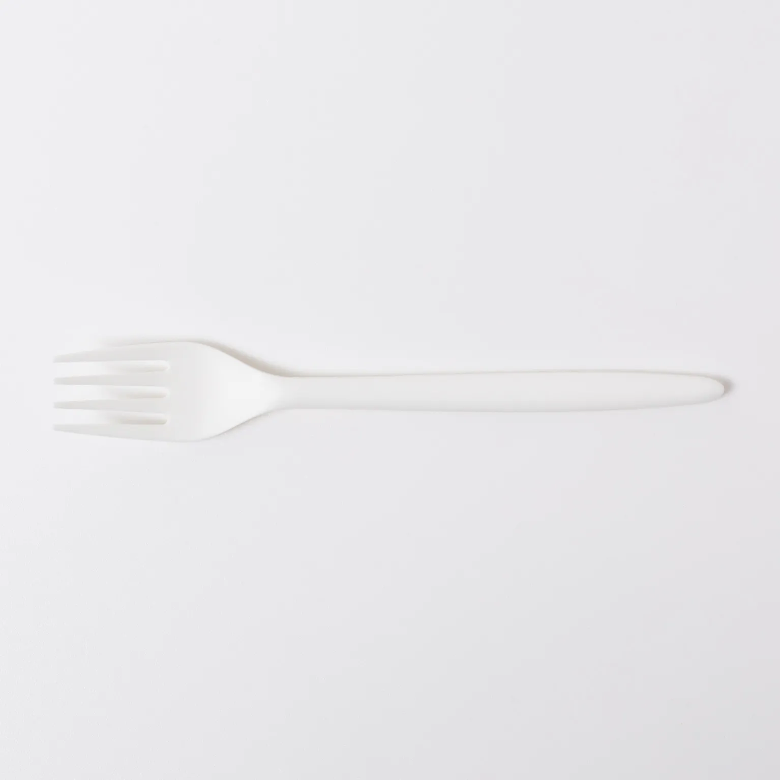 C-PLAフォーク白 (個包装) 17CM 2000