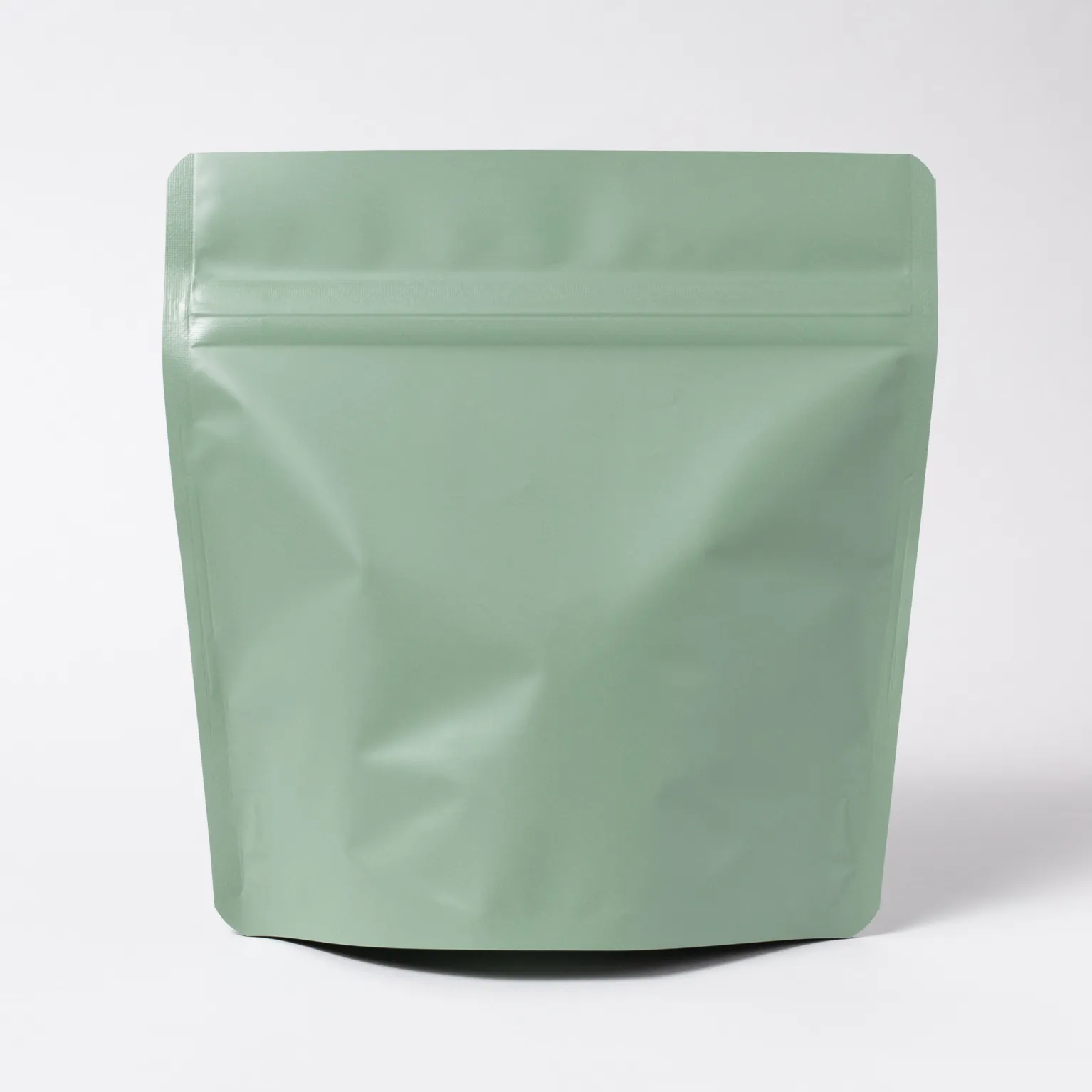CB-1-GR コーヒー豆袋100g スモーキーグリーン 100