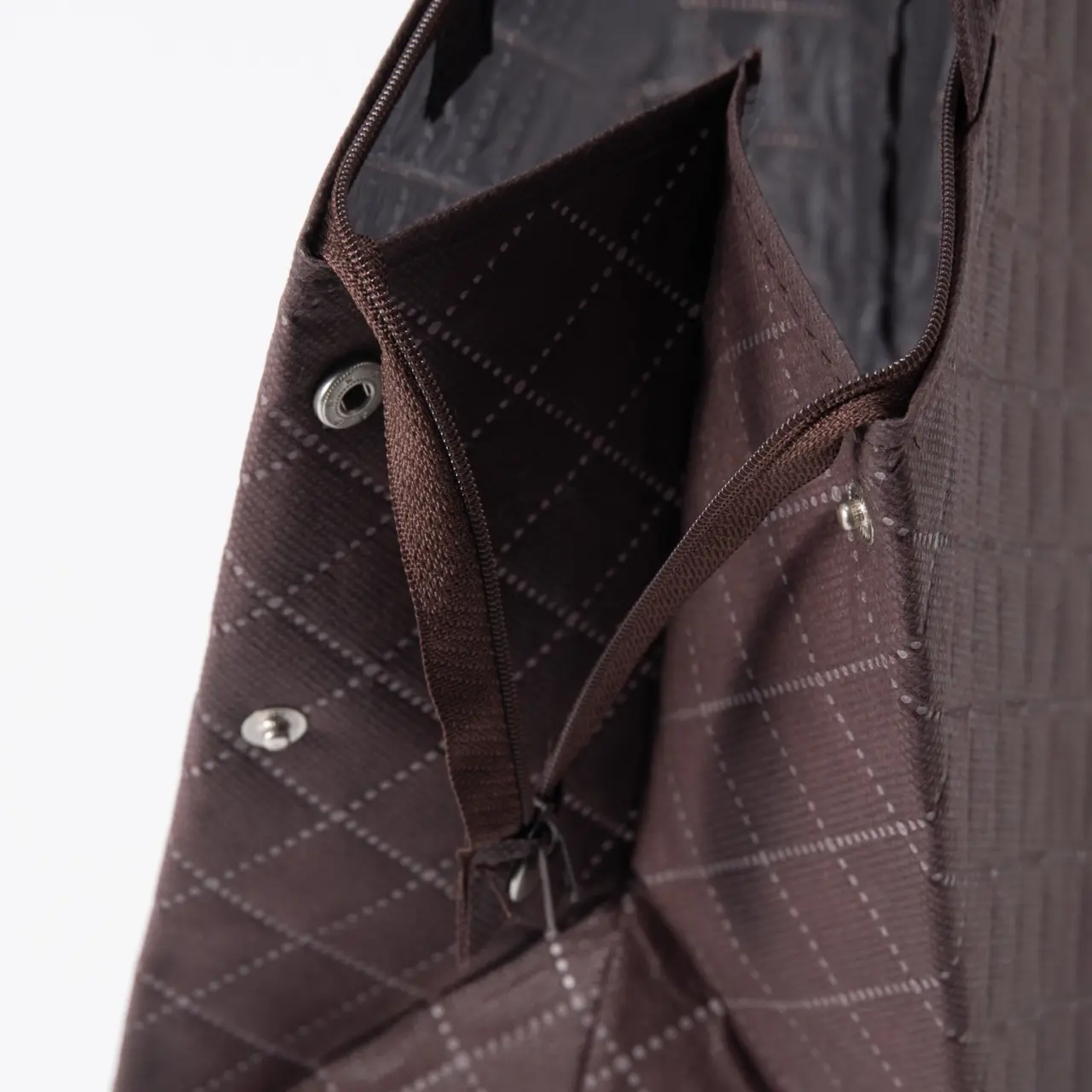 カラークールキルトバック LC624 小 ダークブラウン 100