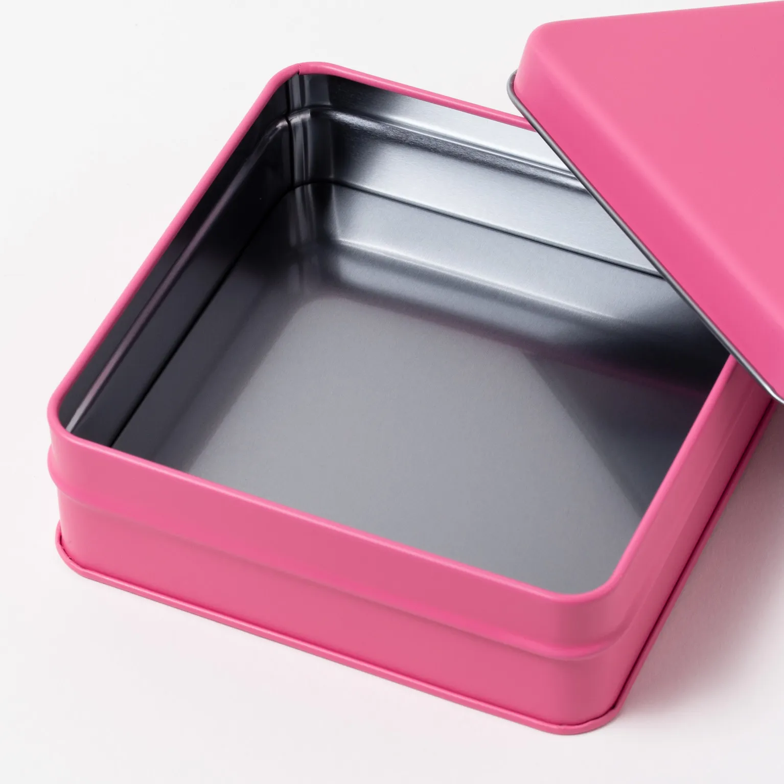 スクエア缶 チェリーピンク 60