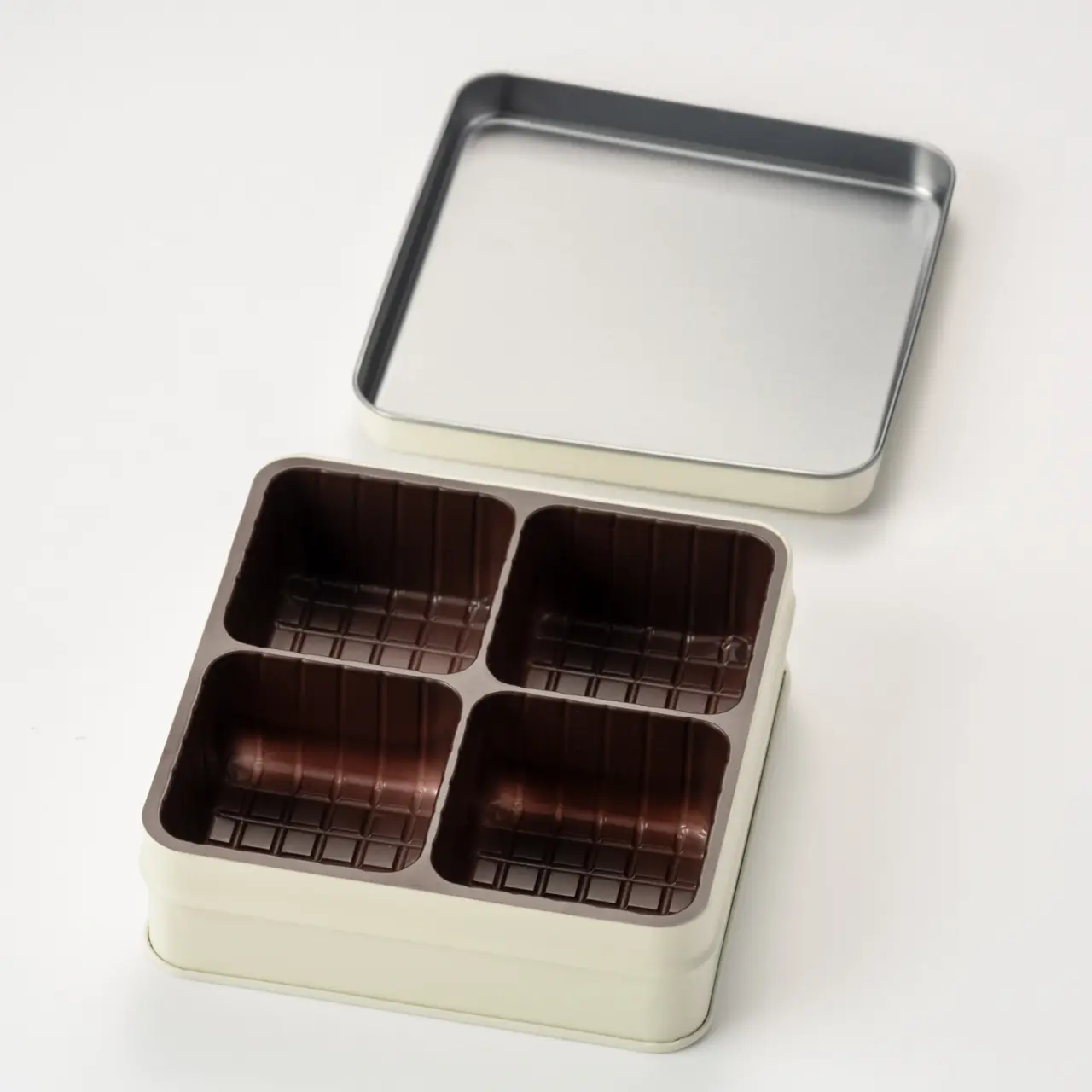 スクエア缶 専用トレー (4マス) 60