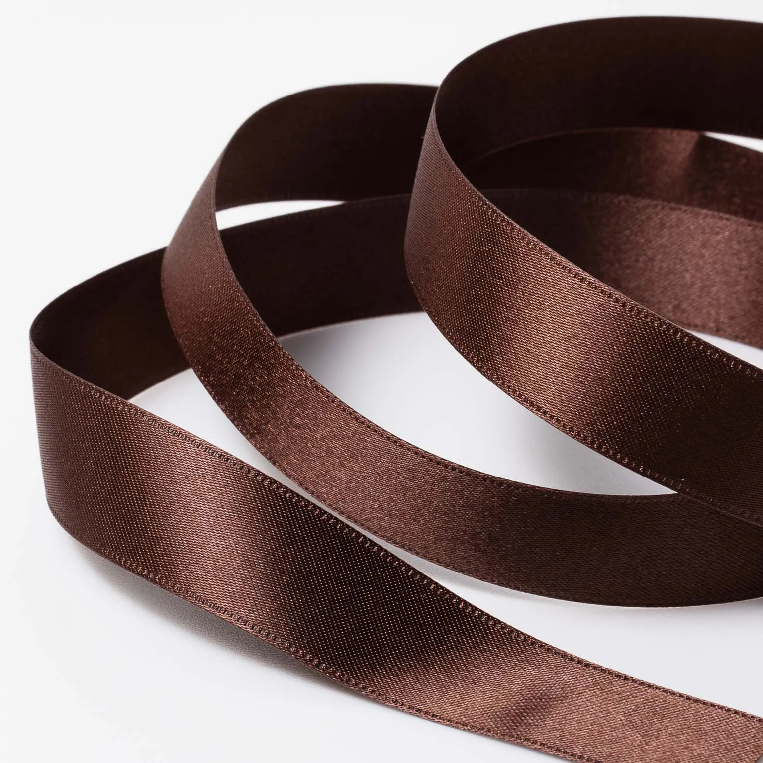 DSサテン(18mm) チョコレート #6 1