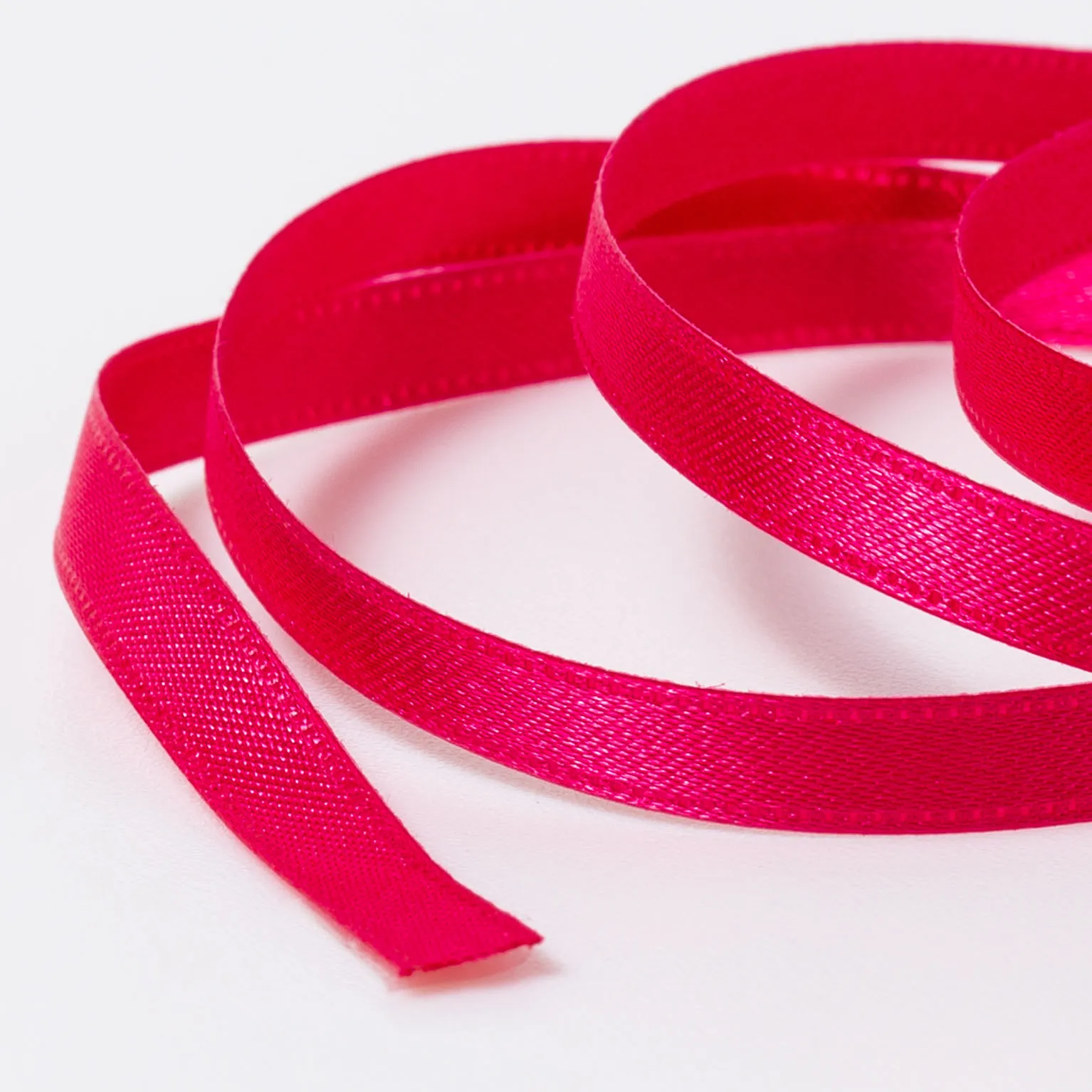 DSサテン(6mm) マゼンタ ＃4 1