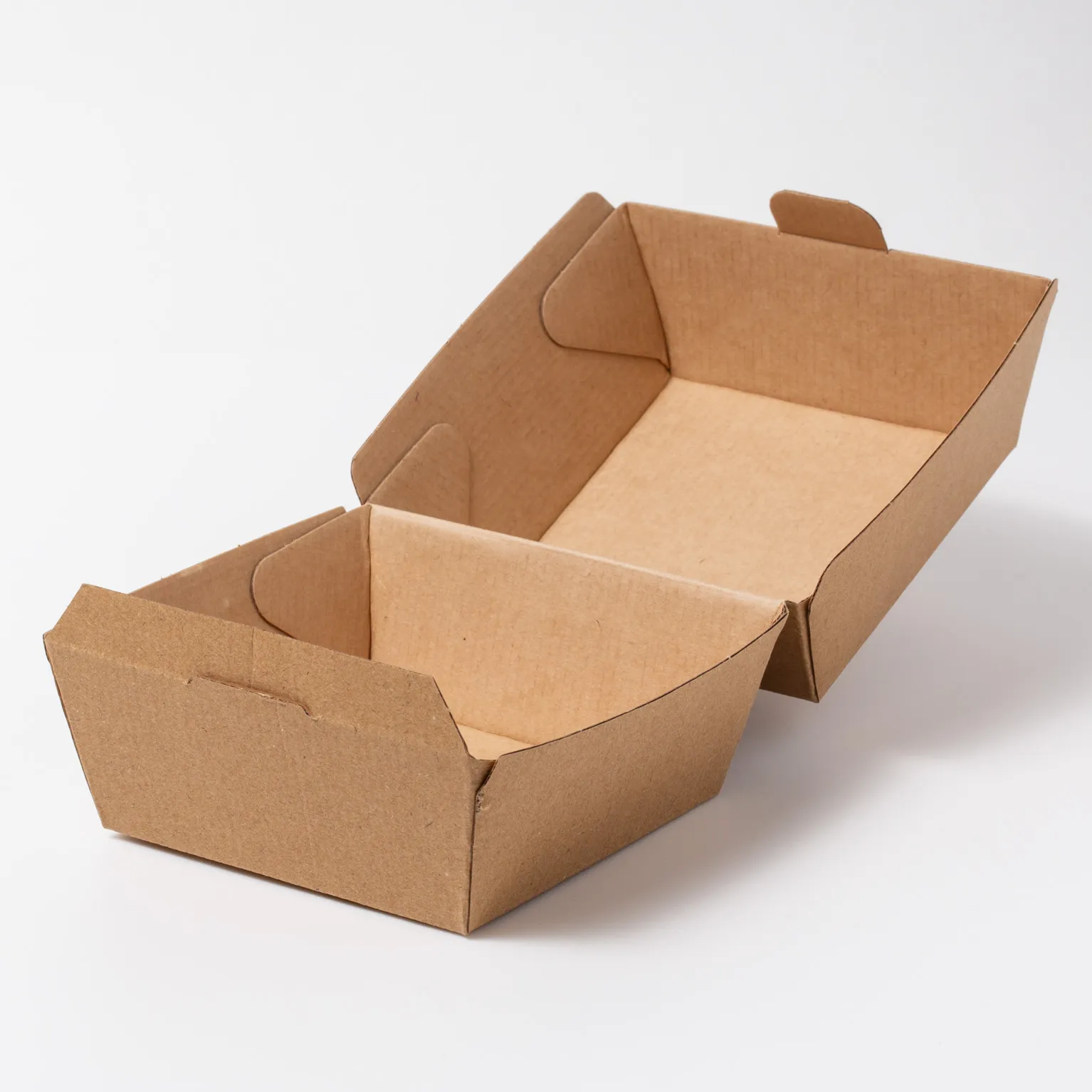 KMバーガーボックス(M)ナチュラル 240