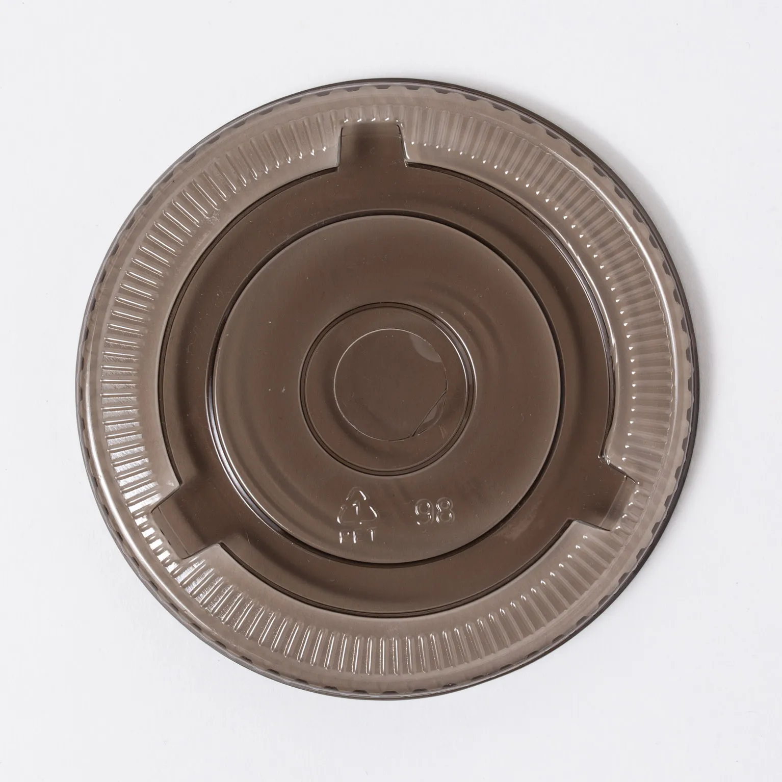 #4526016 A-PET平蓋 Nブラック 口径98 C穴付き 50