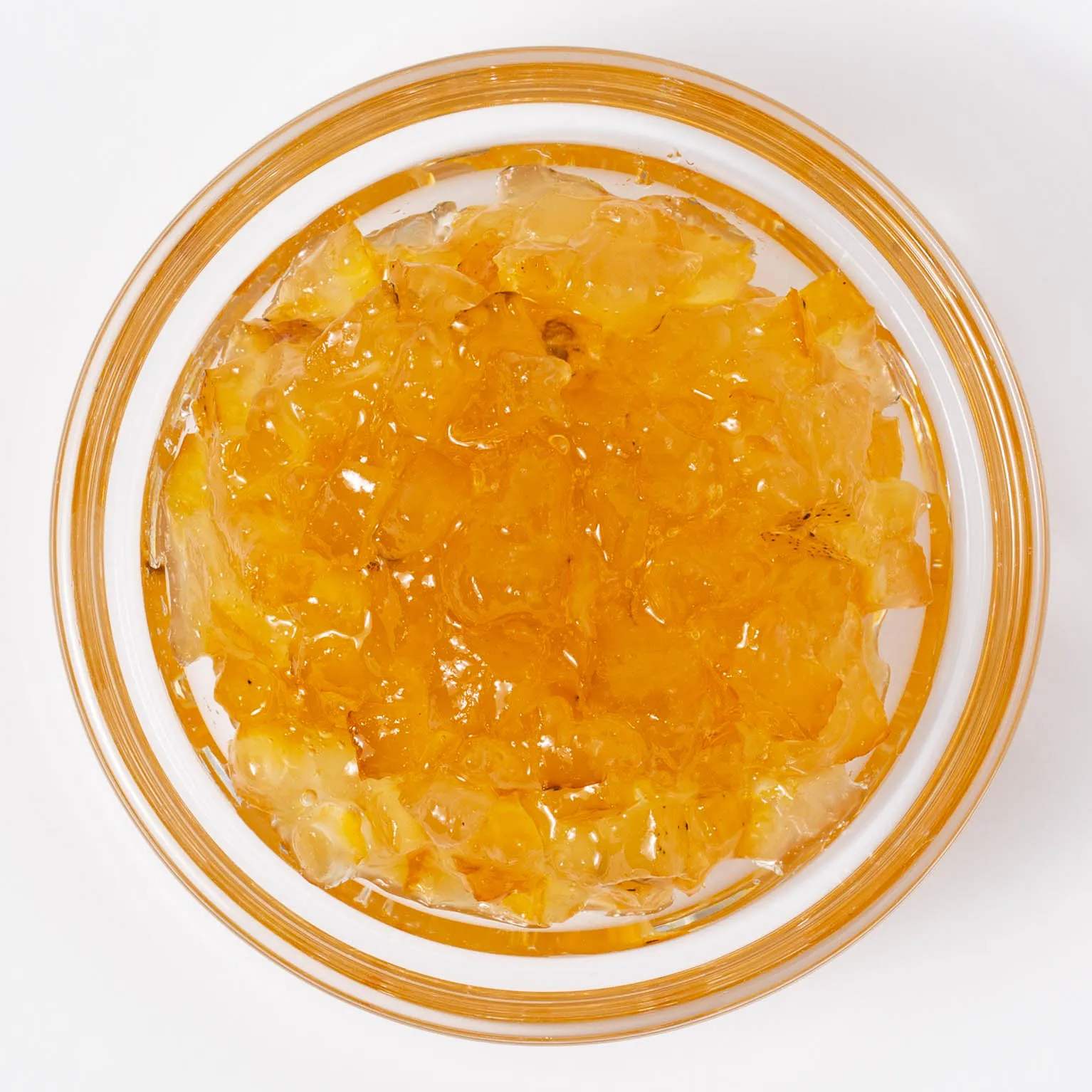 木頭ゆず果皮4mmダイスカット蜜漬け 1