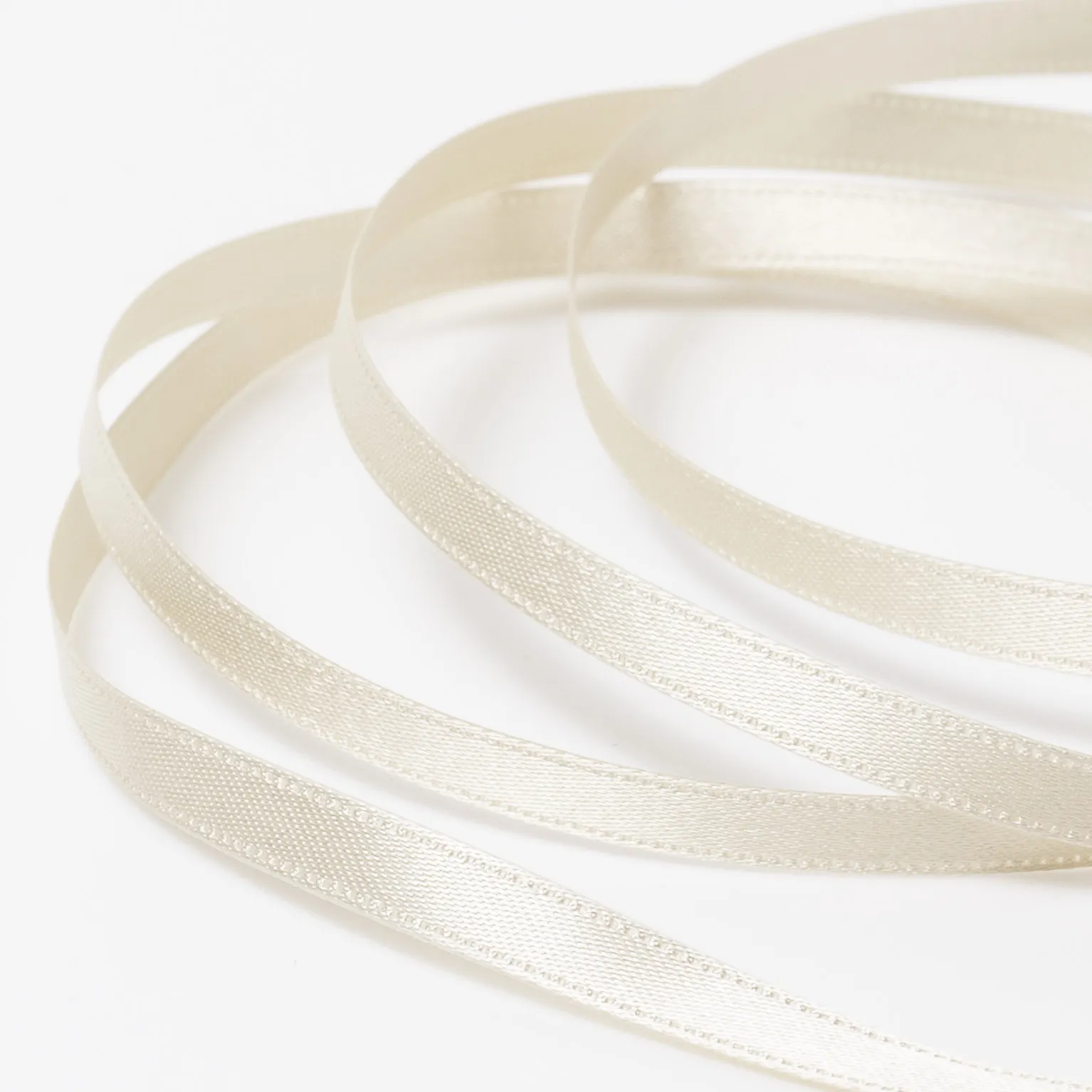 DSサテン(6mm) アイボリー #15 1