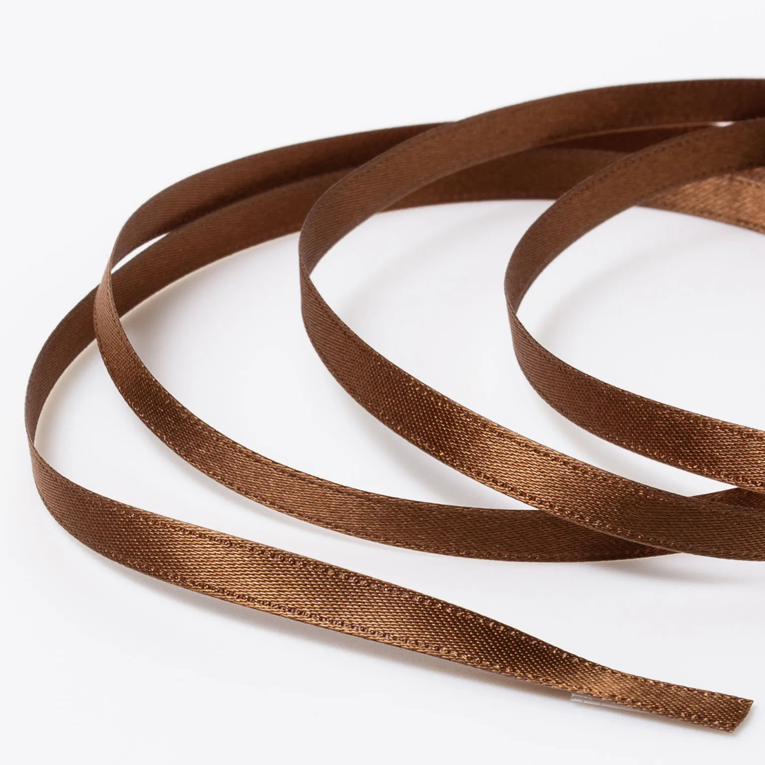 DSサテン(6mm) ブラウン #20 1