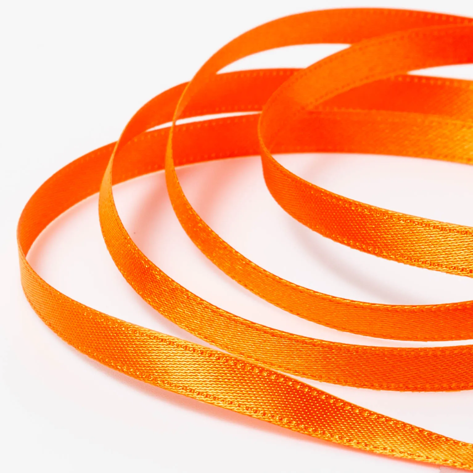 DSサテン(6mm) オレンジ#146 1