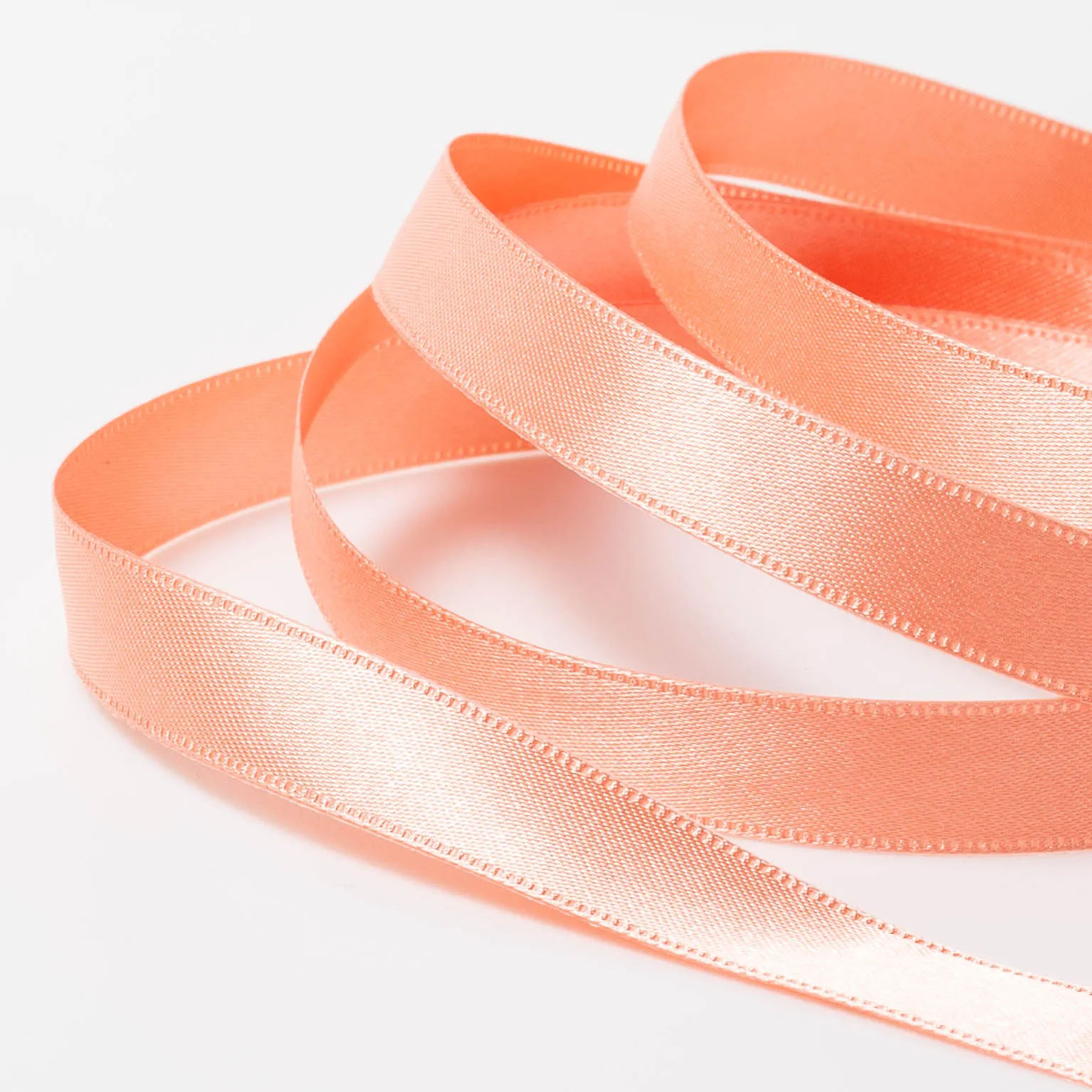 DSサテン(12mm) ピーチ #9 1