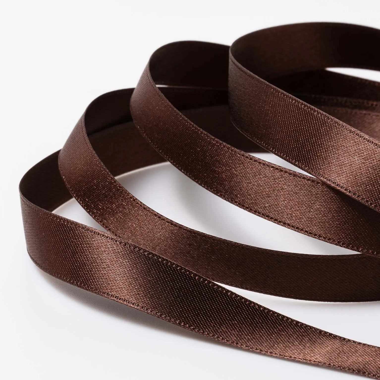 DSサテン(12mm) チョコレート#6 1