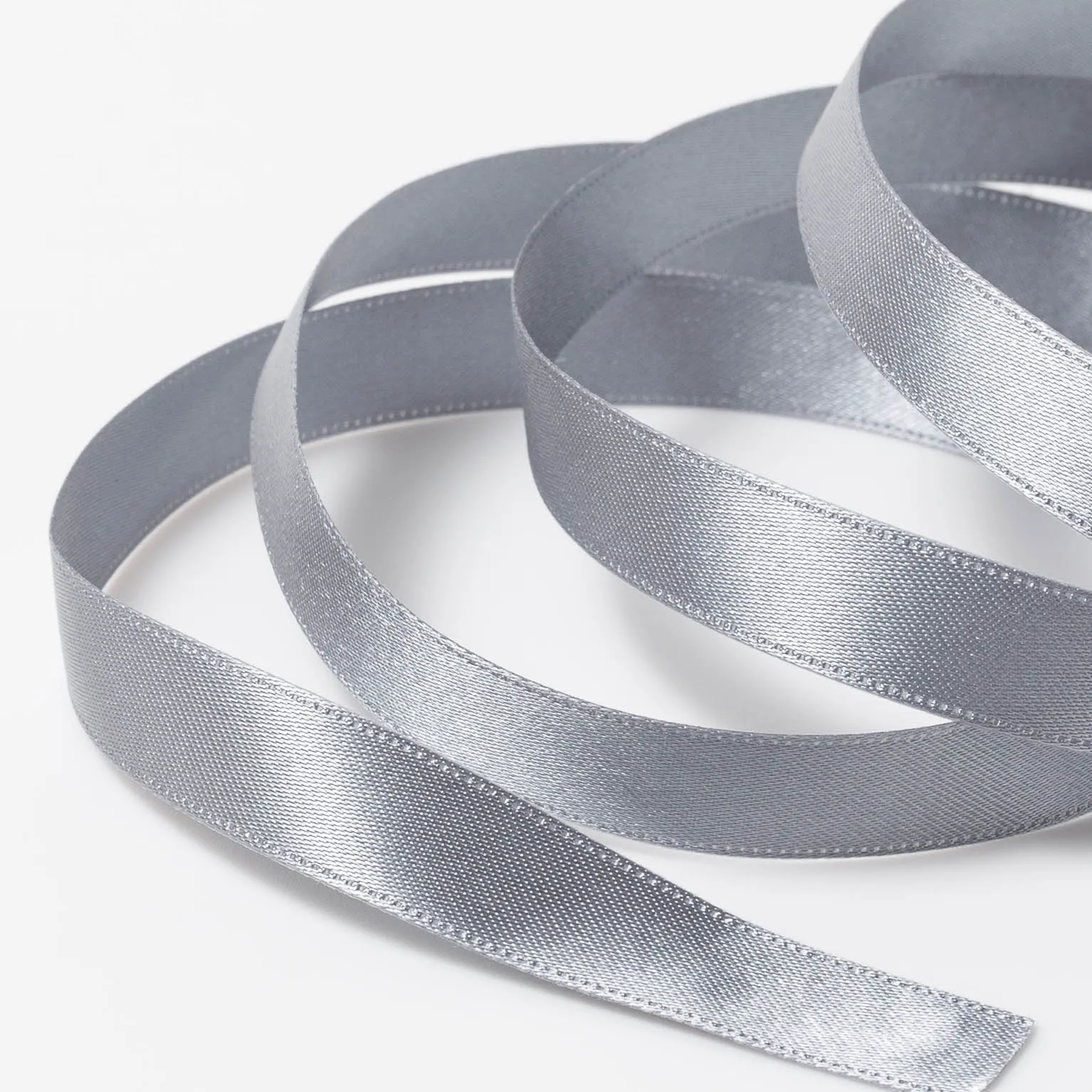 DSサテン(12mm) シルバーグレー#50 1