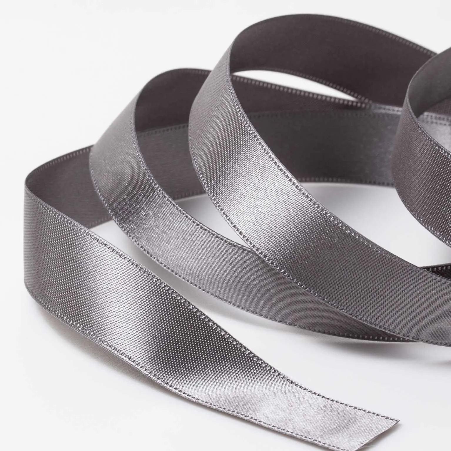 DSサテン(18mm) グレー #43 1