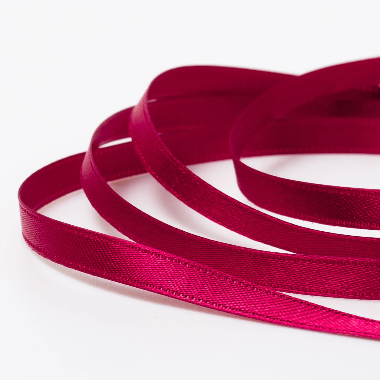 DSサテン(6mm) バーガンディ#247 1