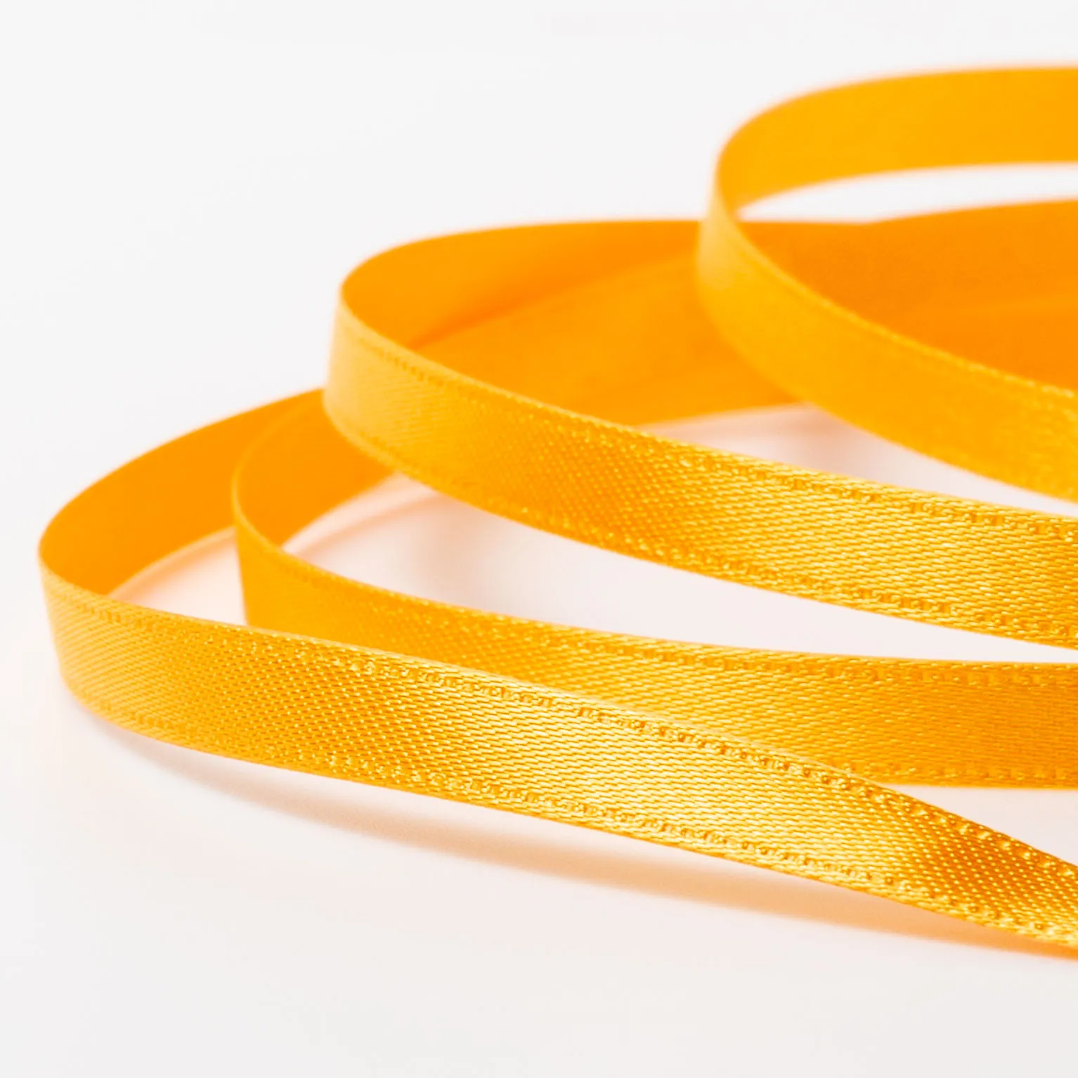 DSサテン(6mm) サンイエロー#17 1