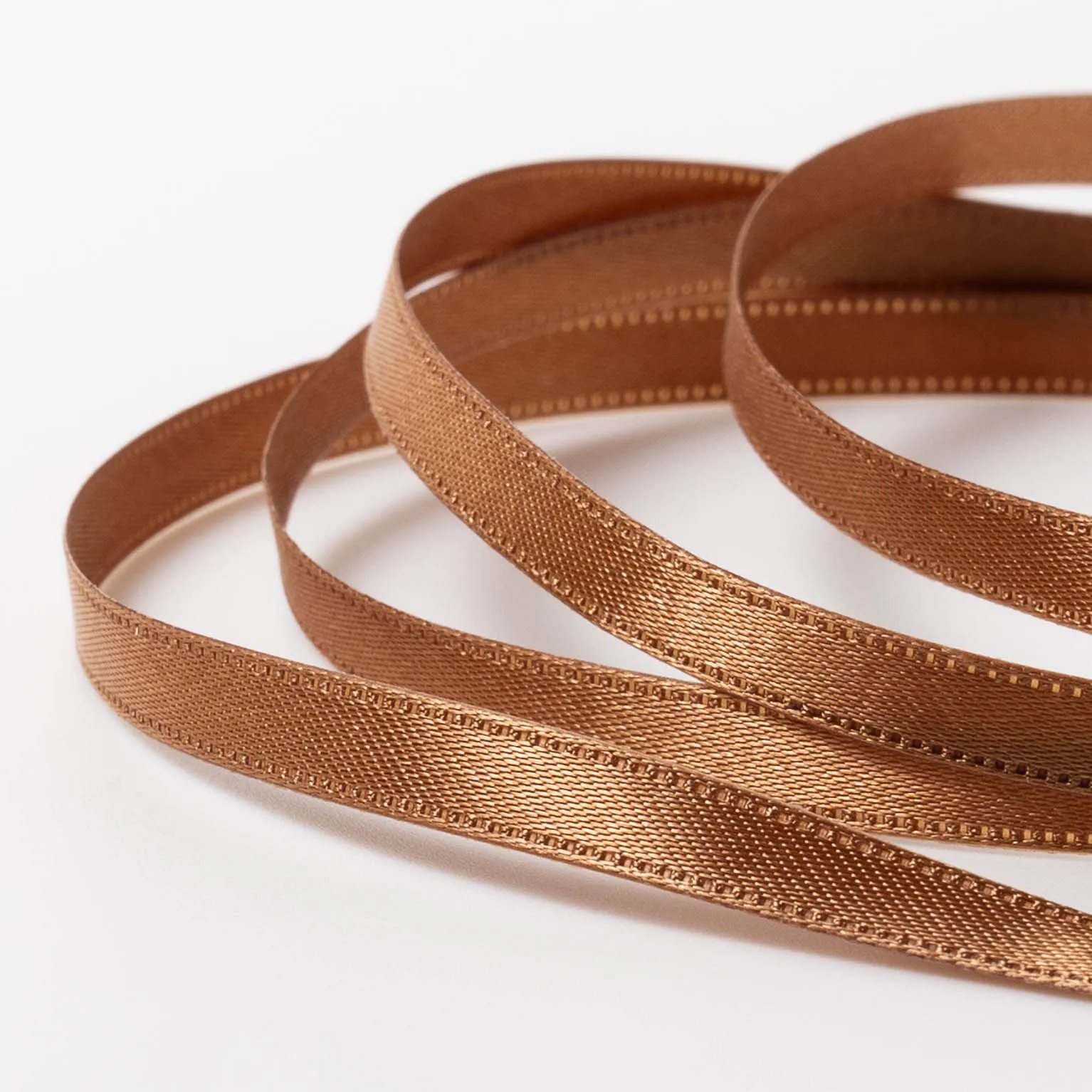 DSサテン(6mm) コッパーゴールド#244 1