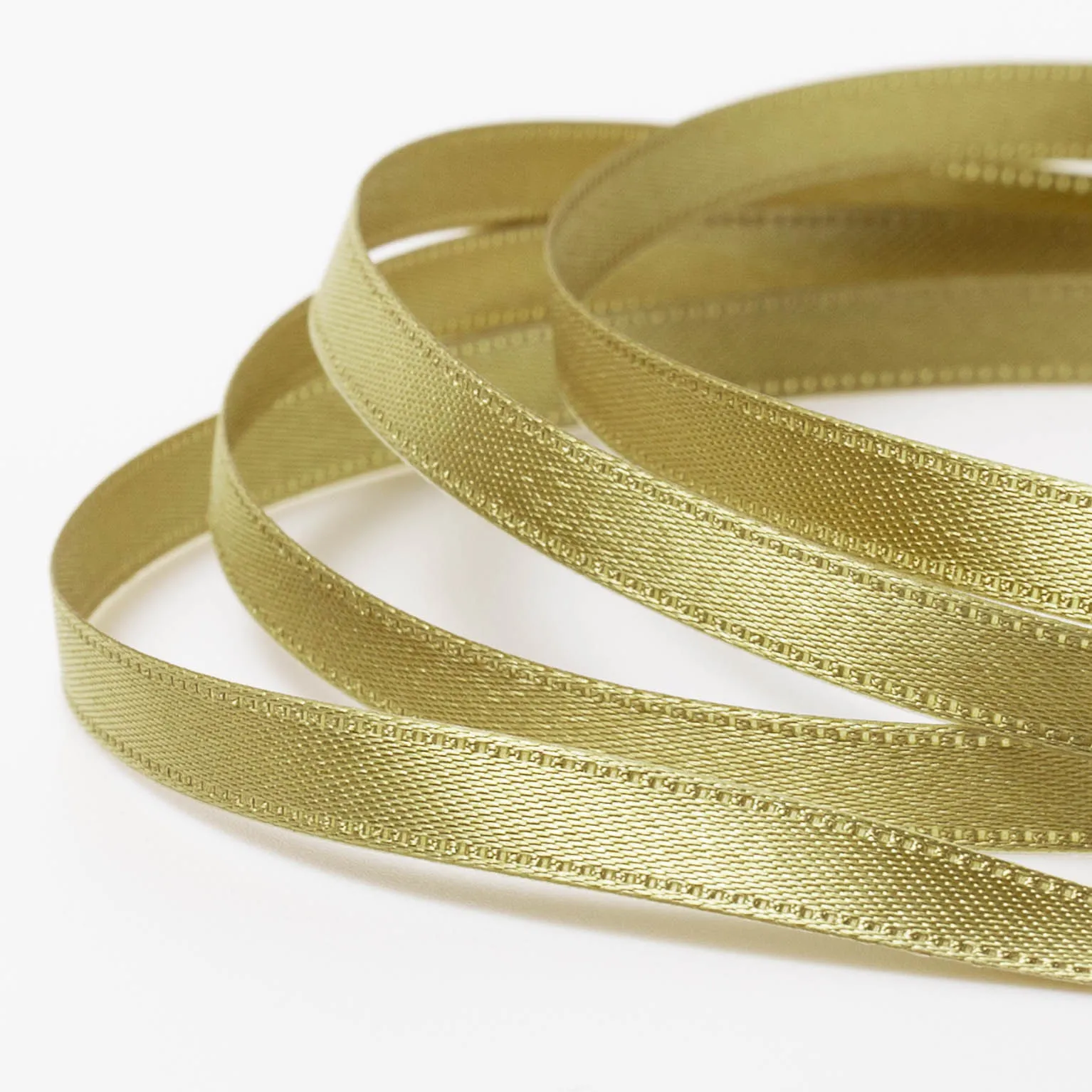 DSサテン(6mm) オリーブグレー#24 1