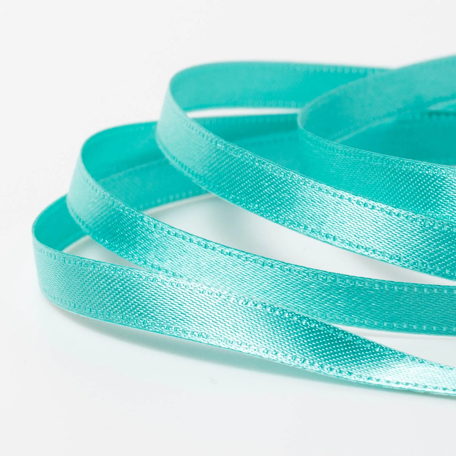 DSサテン(6mm) ターコイズ#32 1