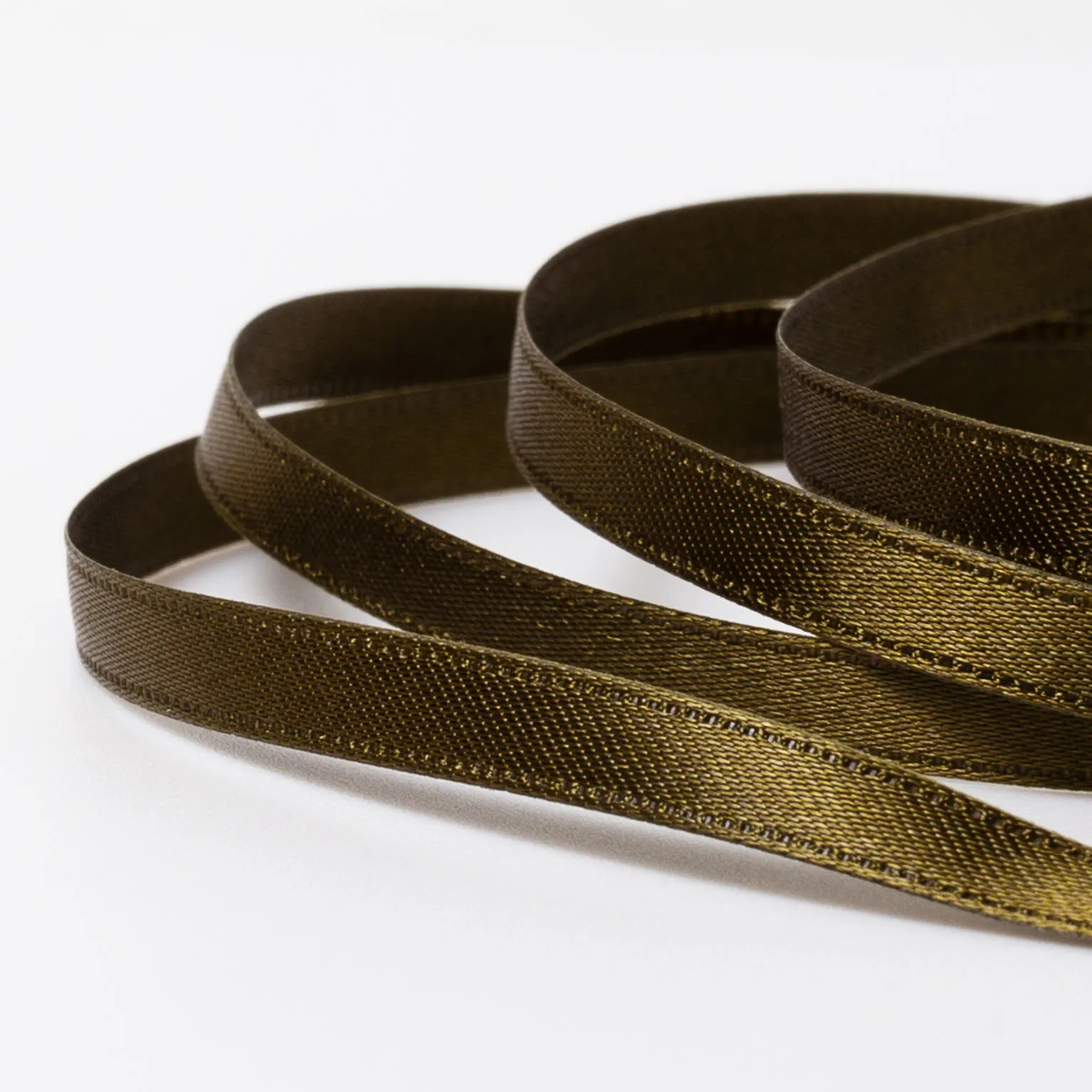 DSサテン(6mm) リーフグリーン#25 1