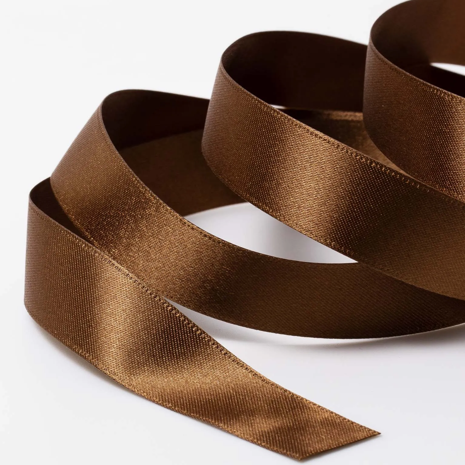 DSサテン(18mm) ブラウン #20 1