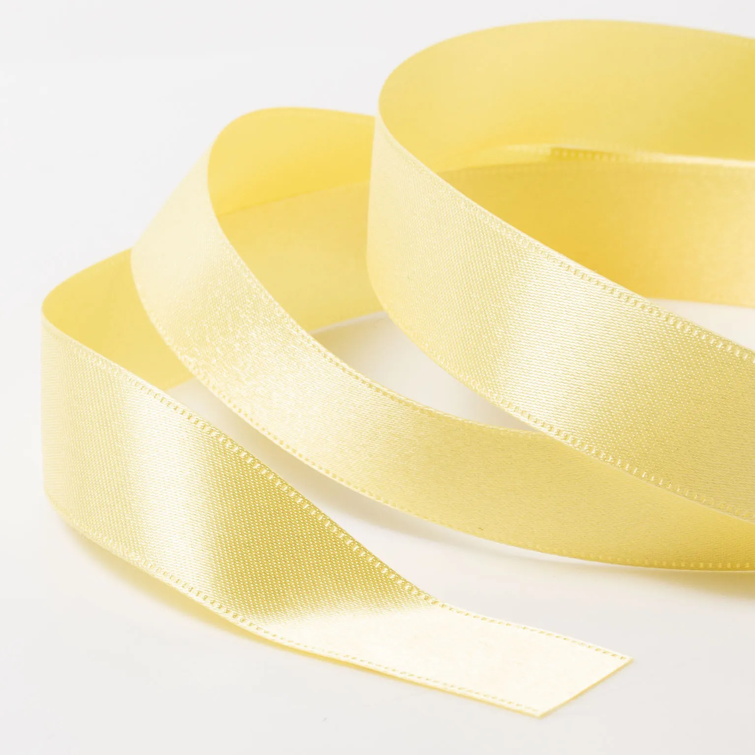 DSサテン(18mm) ライトイエロー #16 1