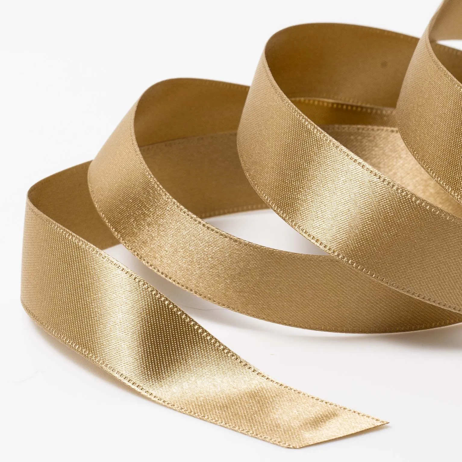 DSサテン(18mm) ゴールド#19 1