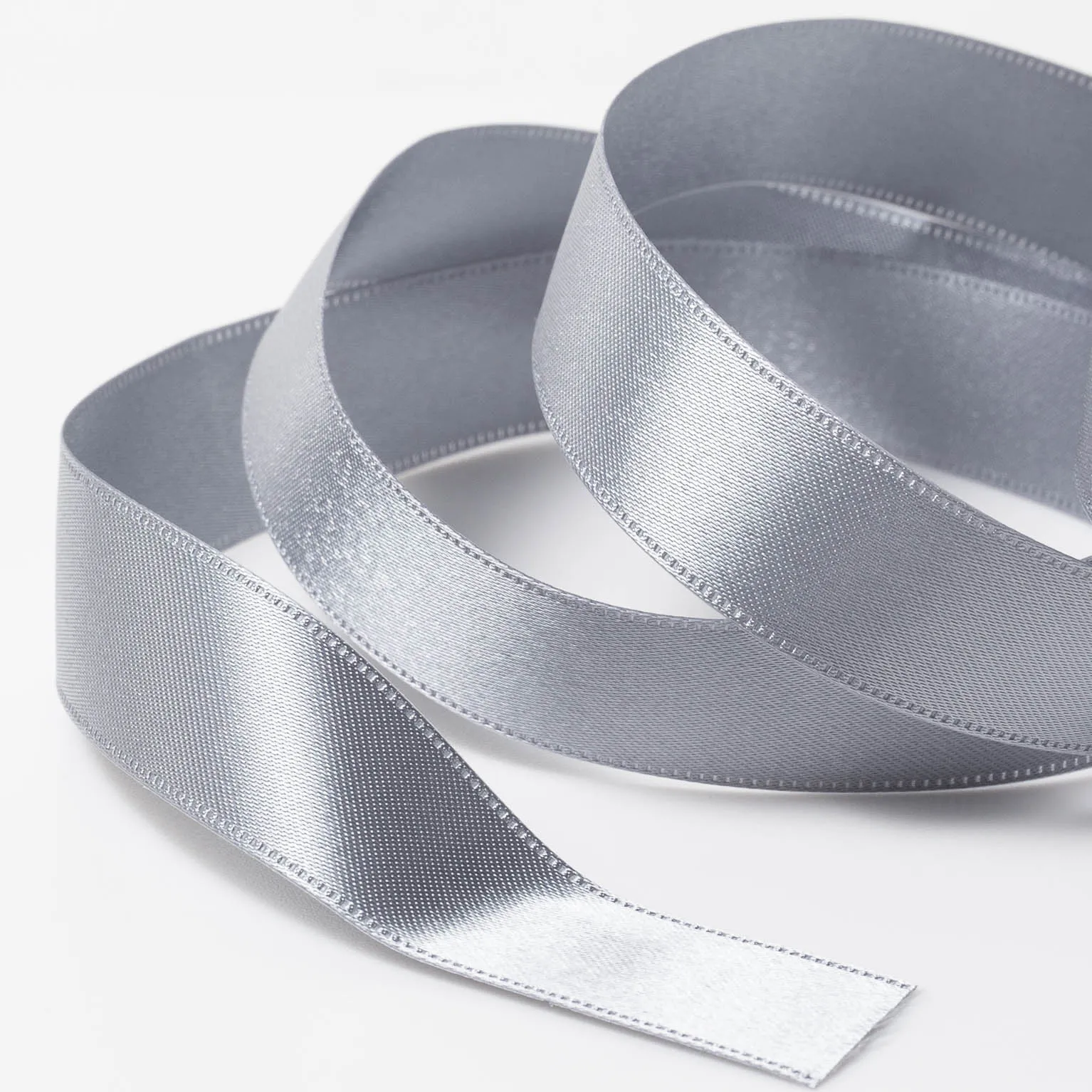 DSサテン(18mm) シルバーグレー#50 1