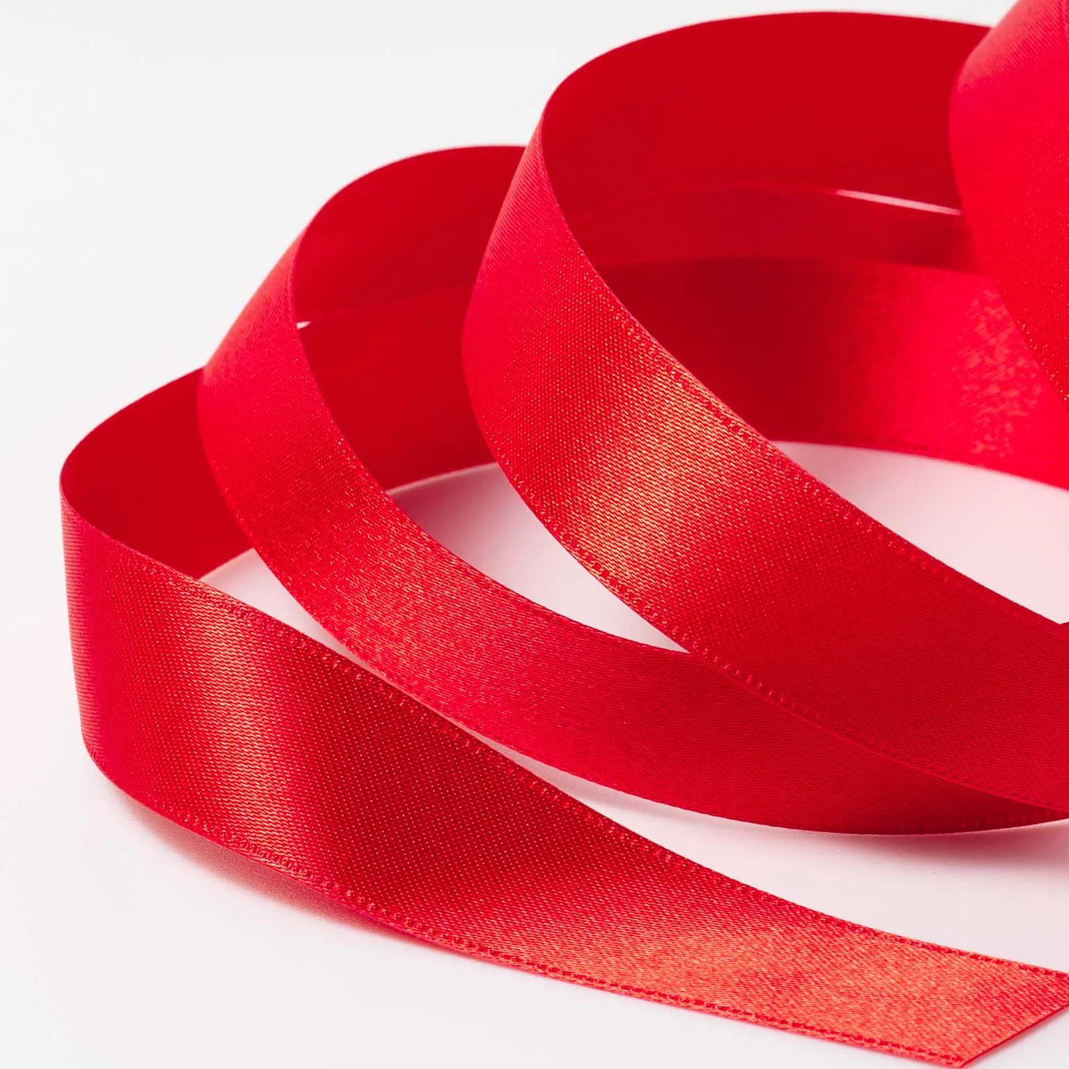 DSサテン(18mm) レッド #8 1