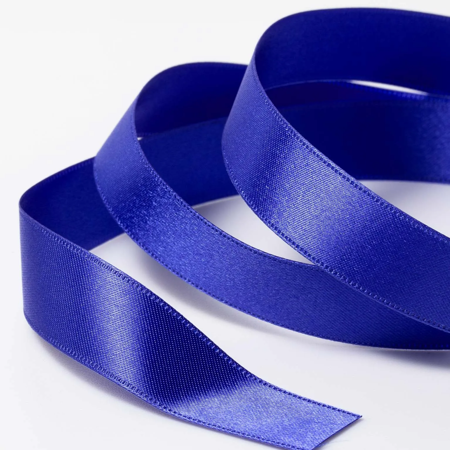 DSサテン(18mm) ブルー#143 1