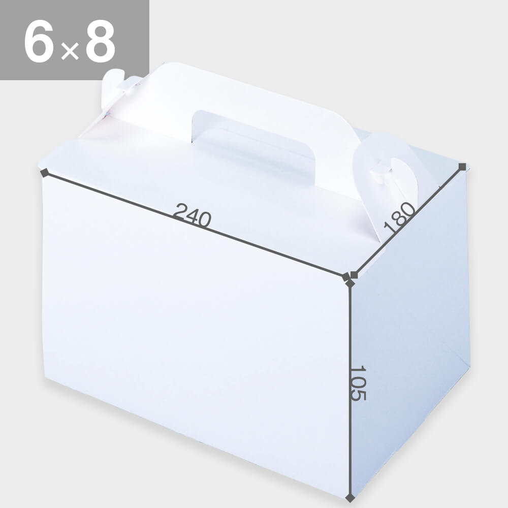 105OPL-ホワイト 6×8×50枚 : パッケージ中澤 | スモールビジネスのため