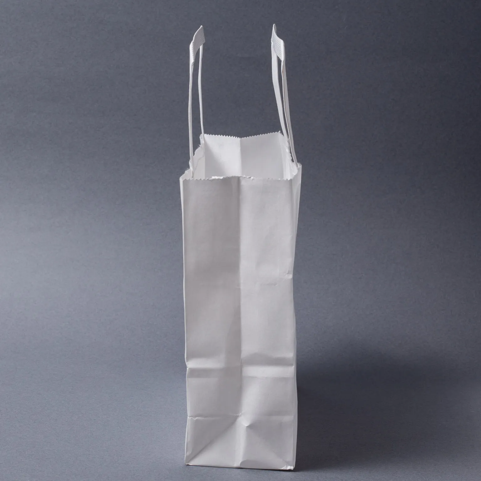 HEIKO 紙袋 H25チャームバッグ 18-2(平手) 晒白無地 50枚 : 包材