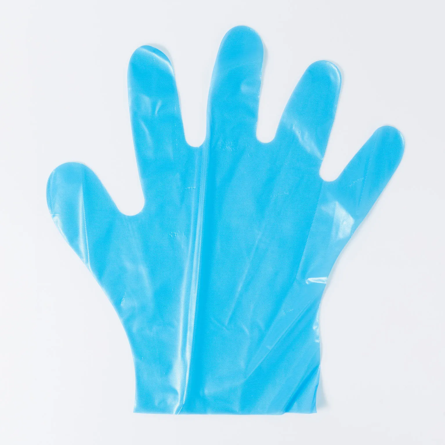 プロプラス バイオマスポリ手袋 ブルー L 100