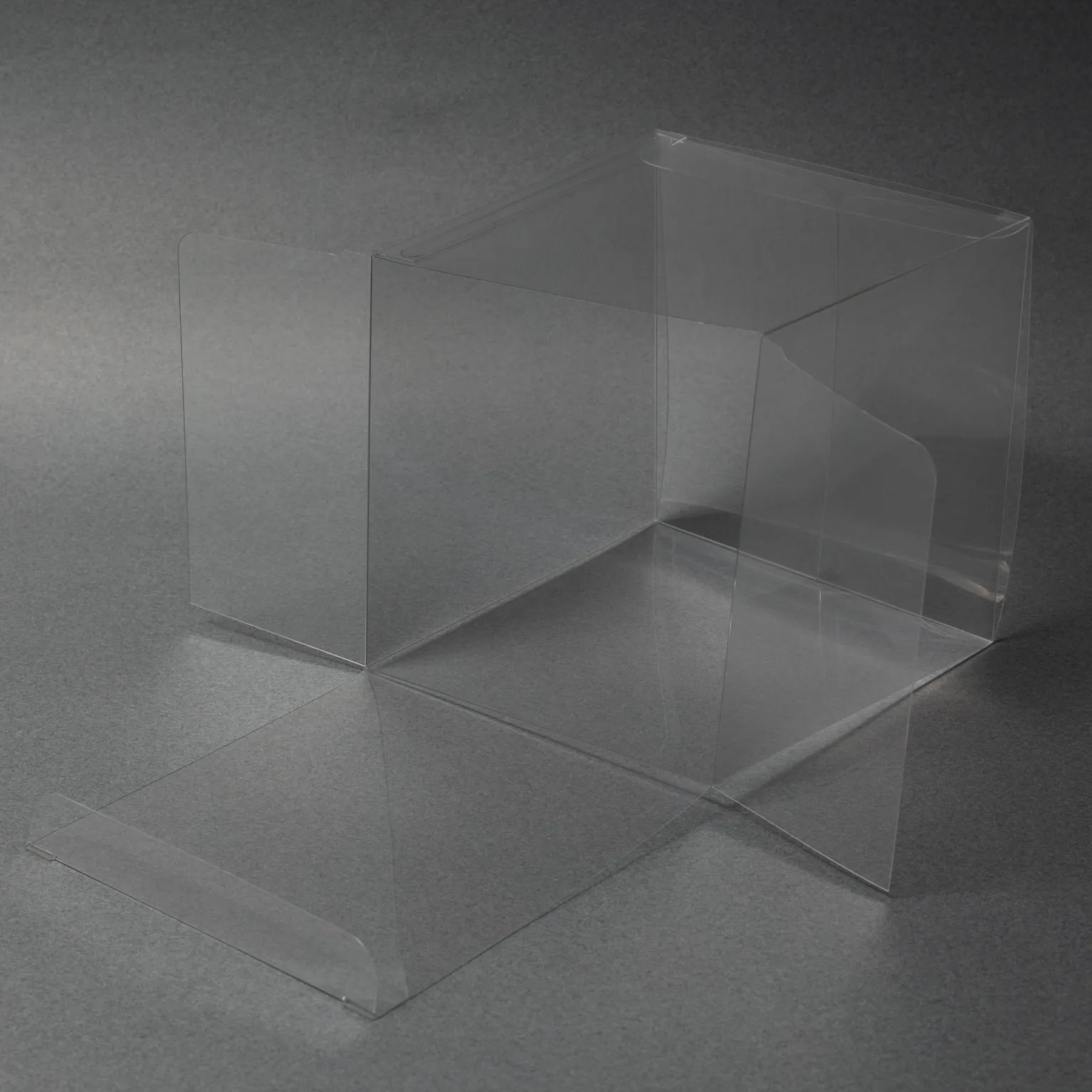 透明 キューブ角型ケース(大) 120×120mm 100
