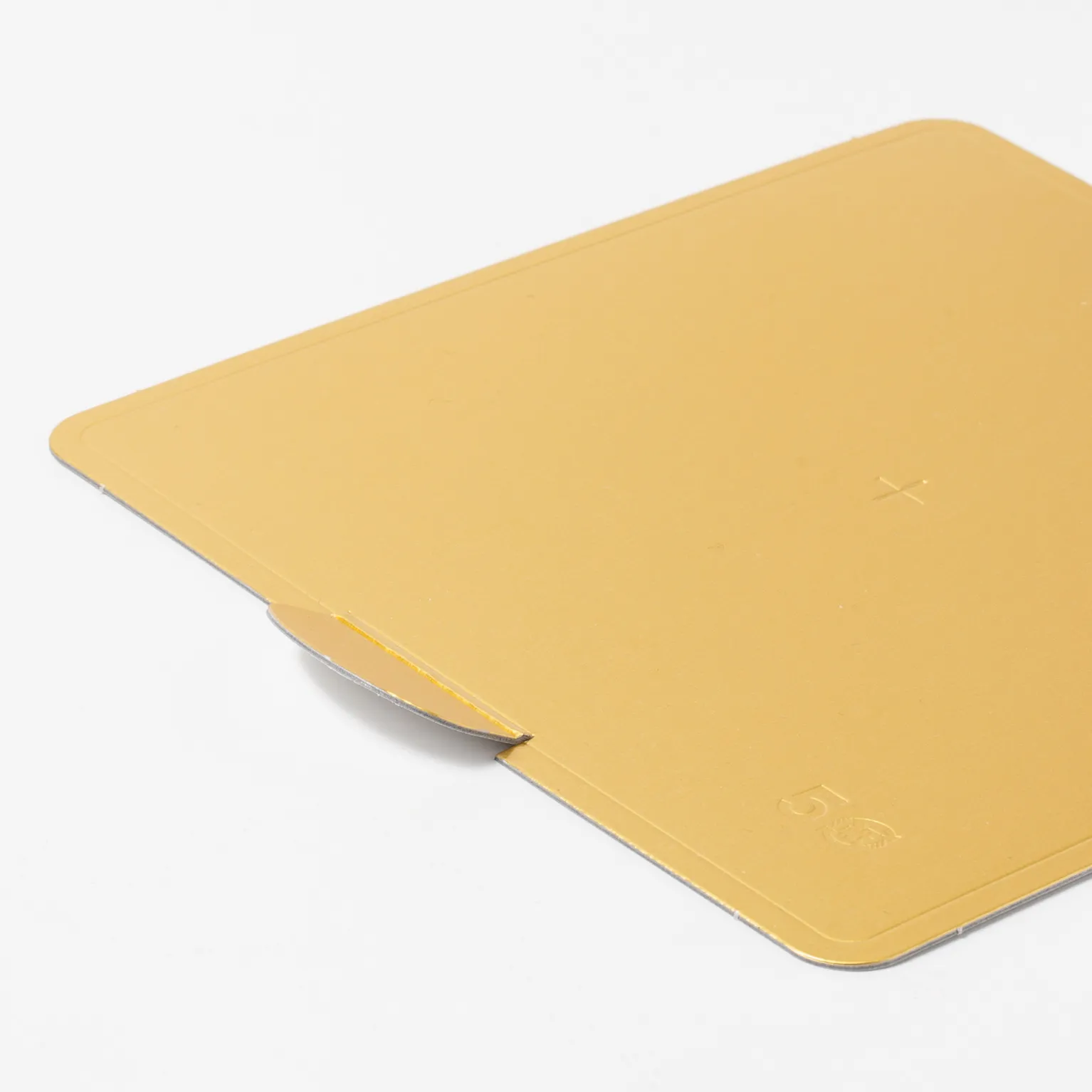 四角金台紙ロック無し5号 100