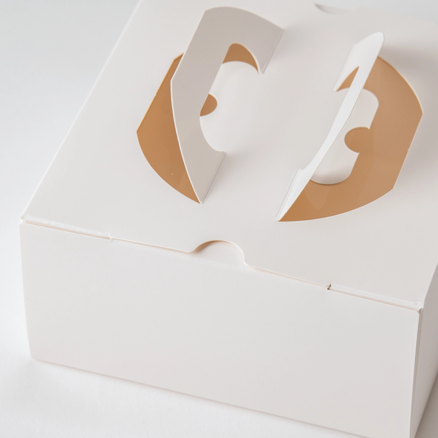 ガトー・白無地 4.5寸 50