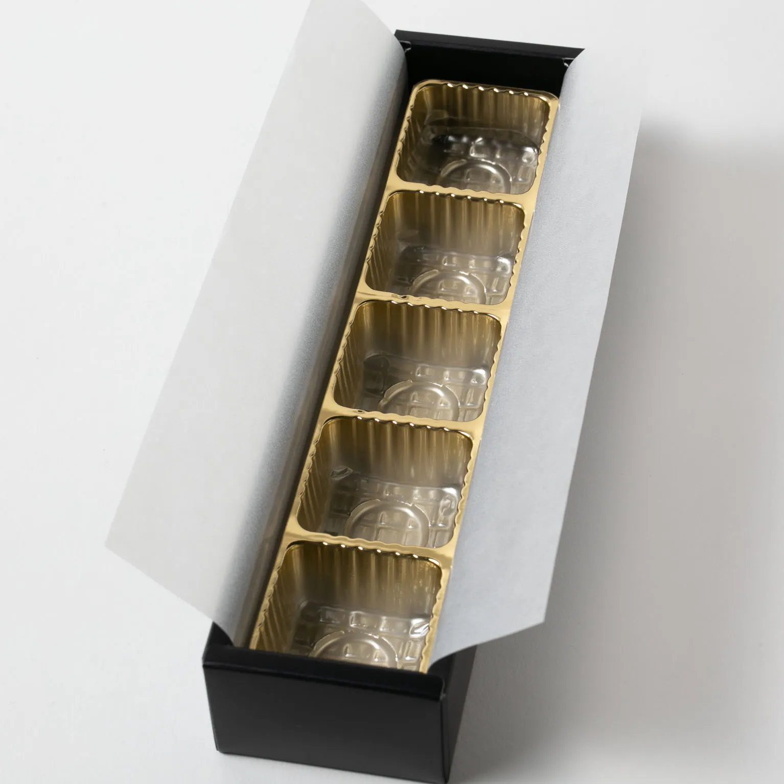 RSトリフケース ブラック 5ヶ用(192×40×h33mm) 100