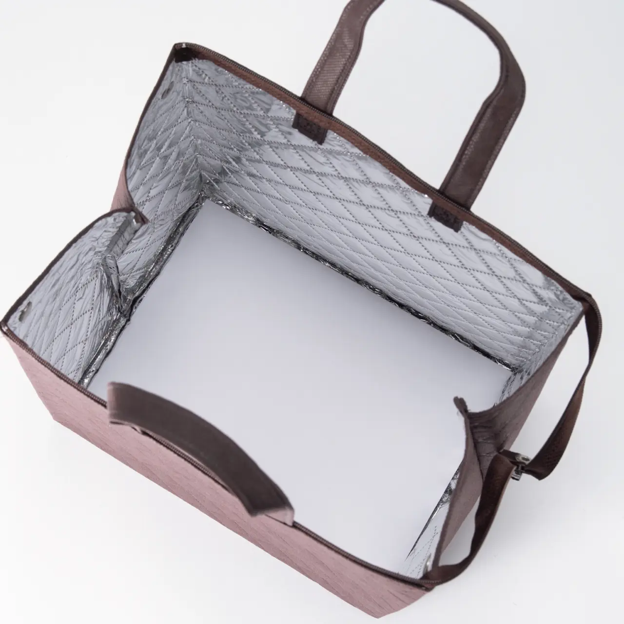 カラークールキルトバック LC625中 ダークブラウン 100