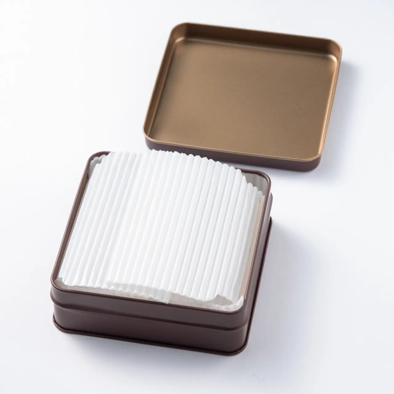 スクエア缶 チョコレート 60