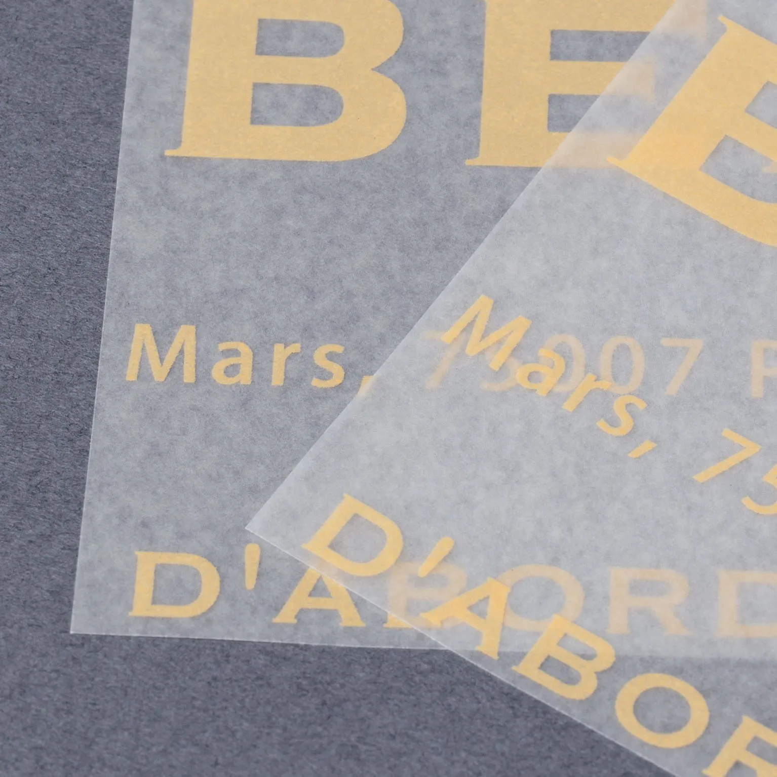 ホワイトWAXペーパー メルシー 100×100 500