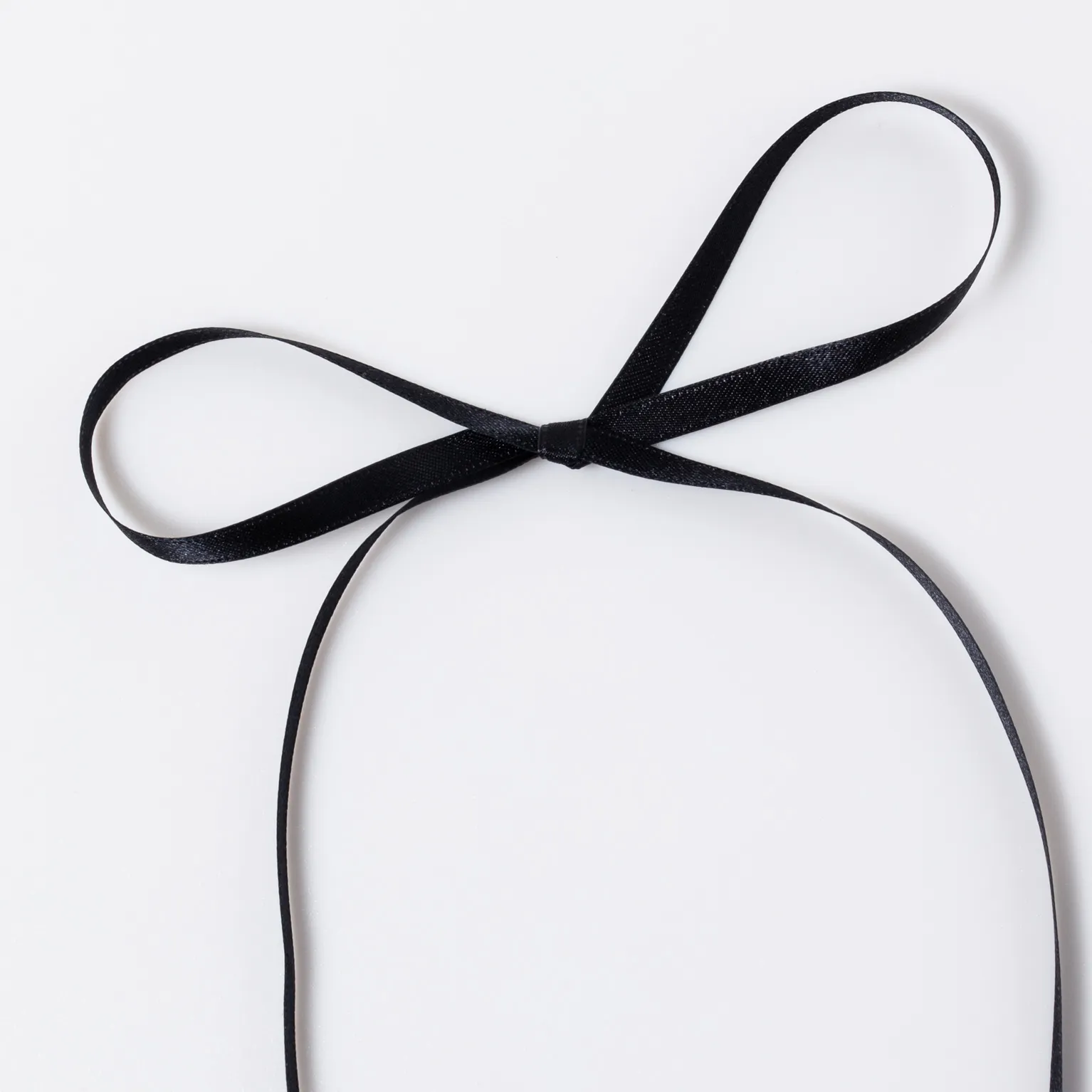 DSサテン(6mm)ブラック #44 1