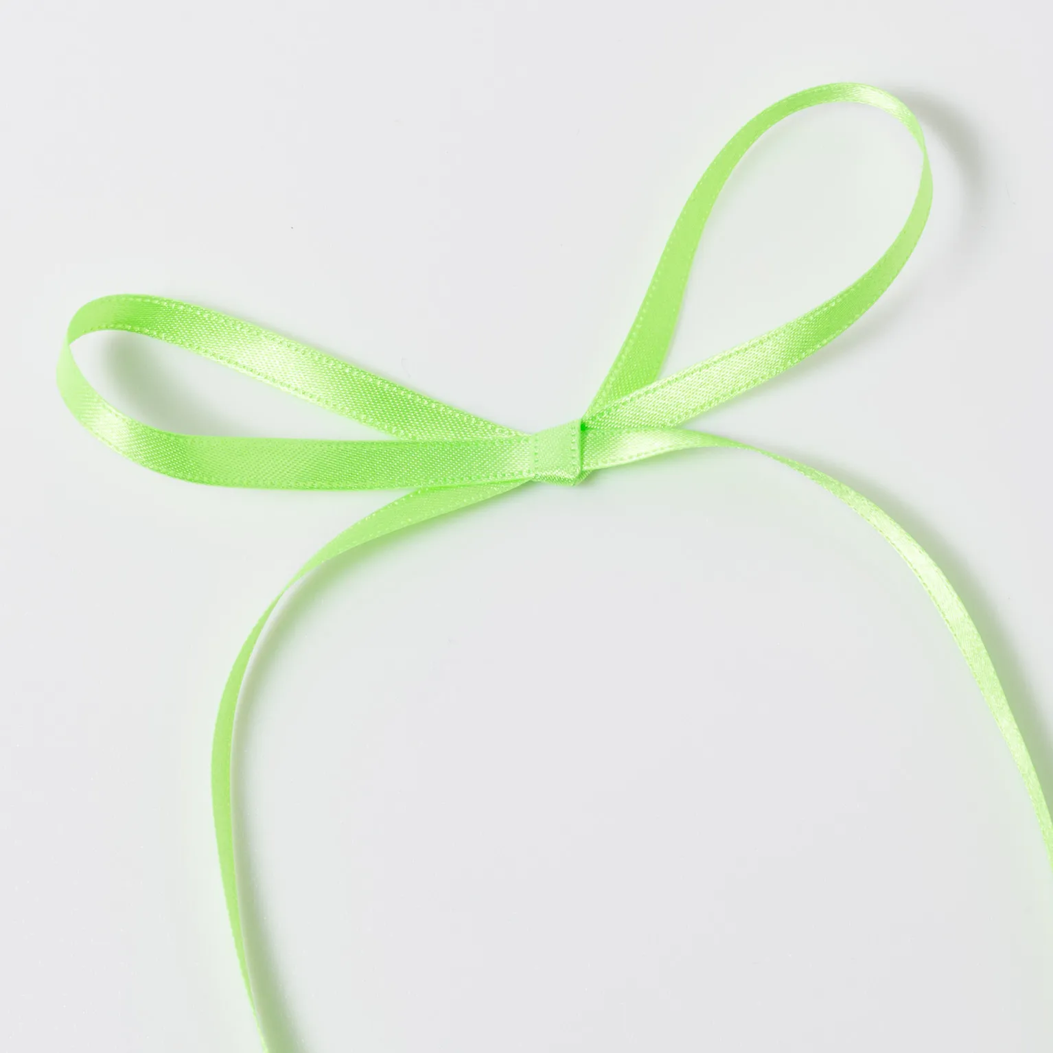 DSサテン (6mm)  フレッシュグリーン #26 1