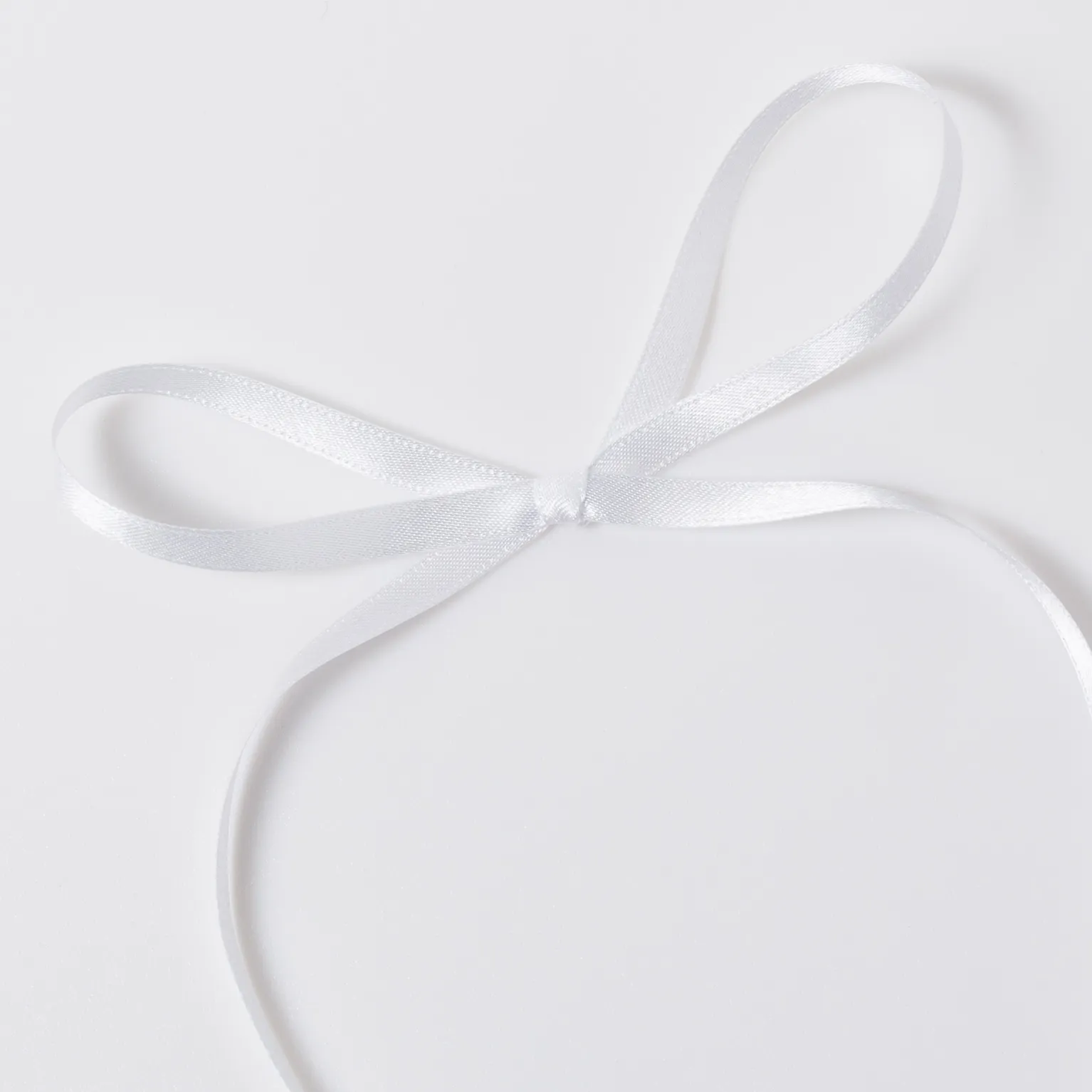 DSサテン(6mm) ホワイト #41 1