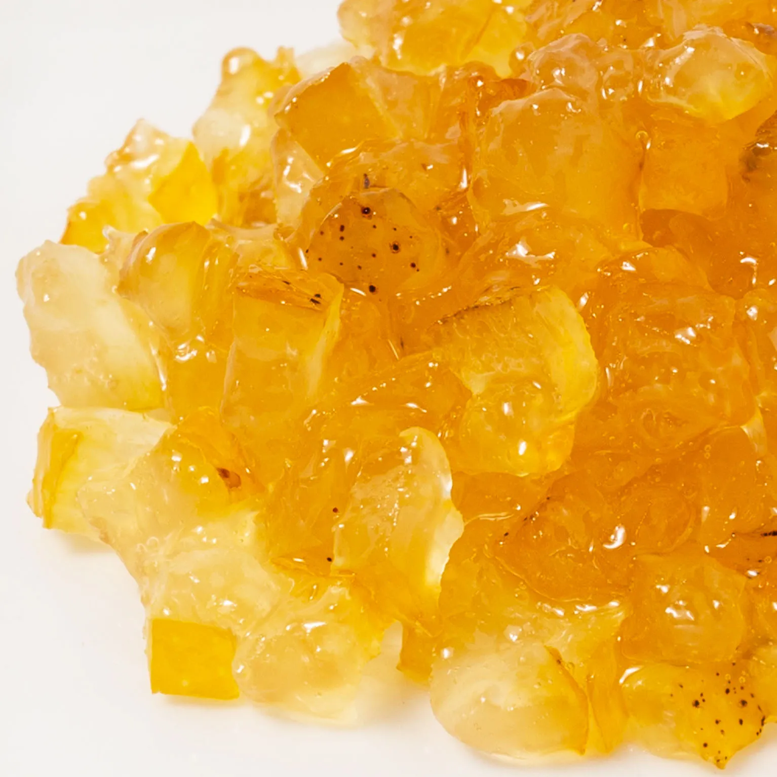 木頭ゆず果皮4mmダイスカット蜜漬け 1